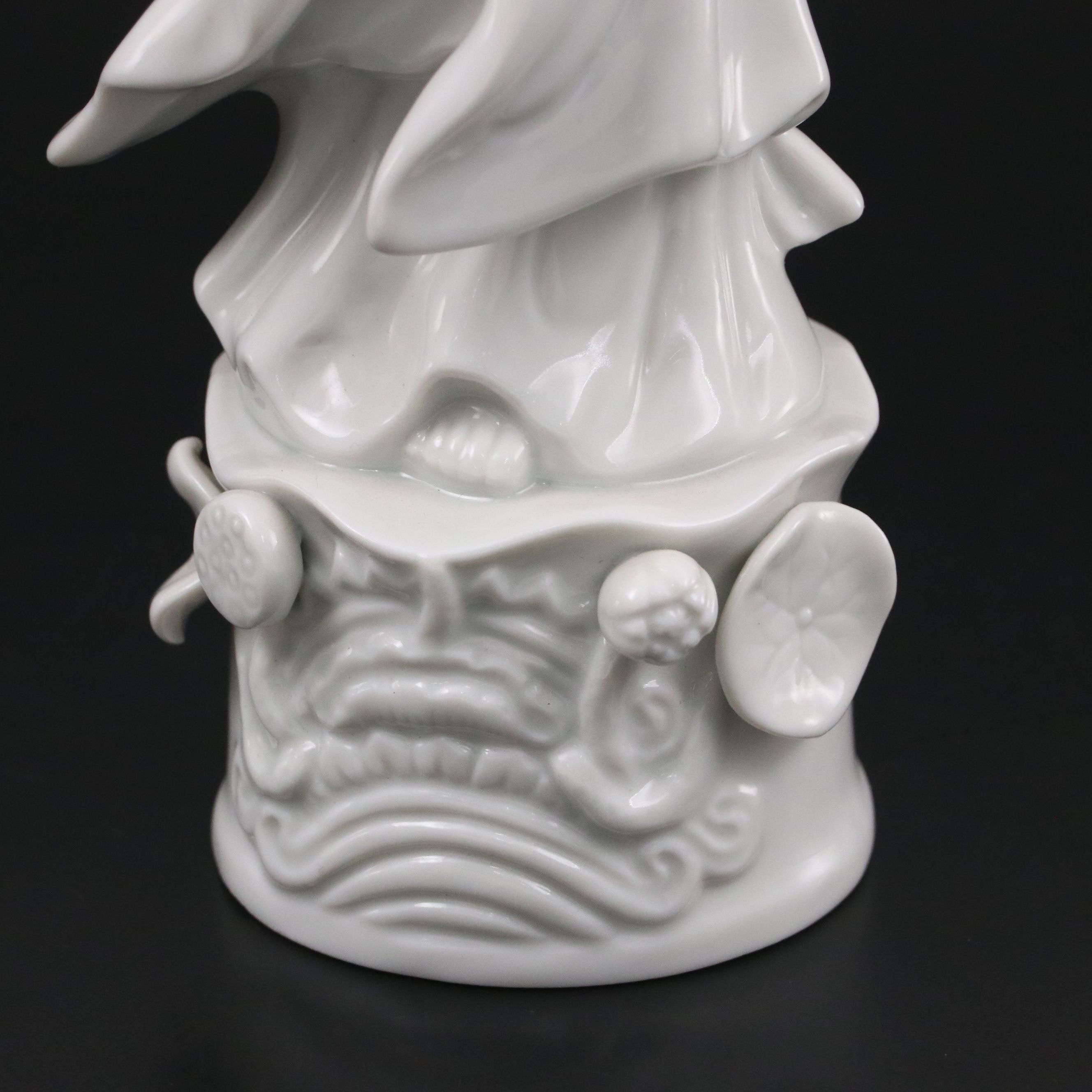 Chinese Blanc de Chine Guanyin Figurine