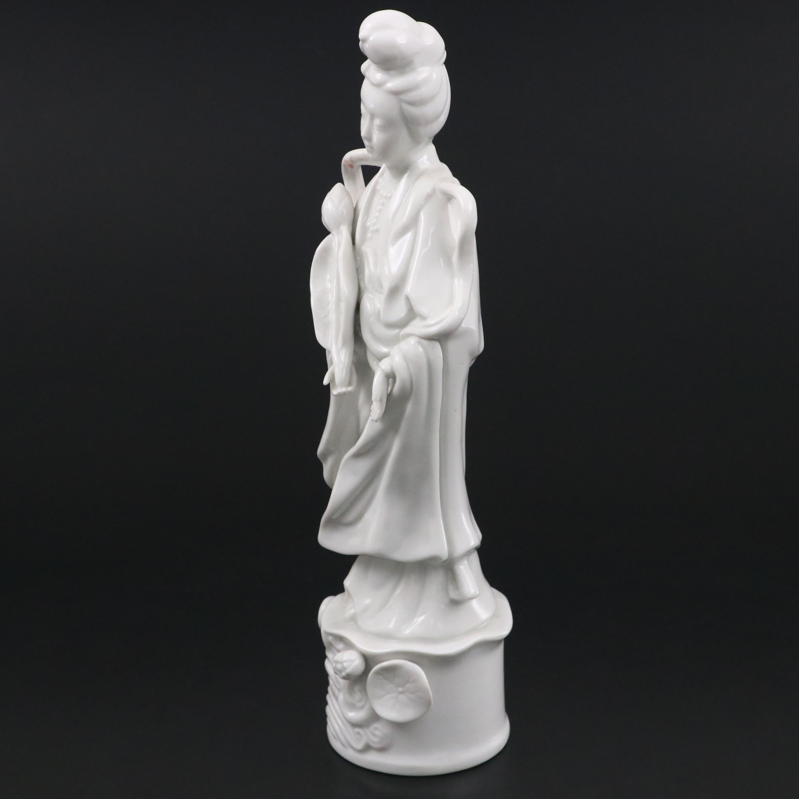 Chinese Blanc de Chine Guanyin Figurine