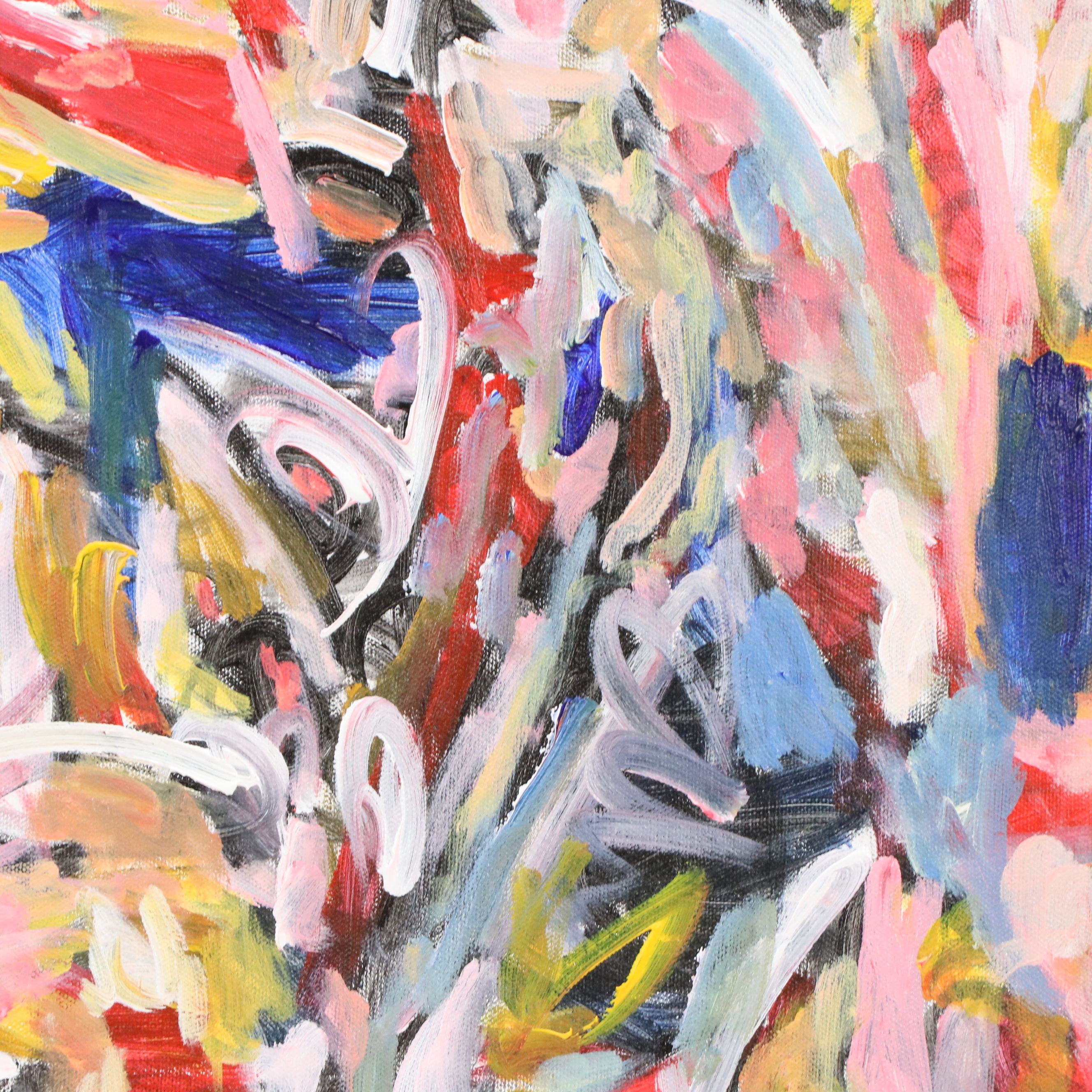 Saul Gefen Acrylic Painting "Quiet Holding," 2026