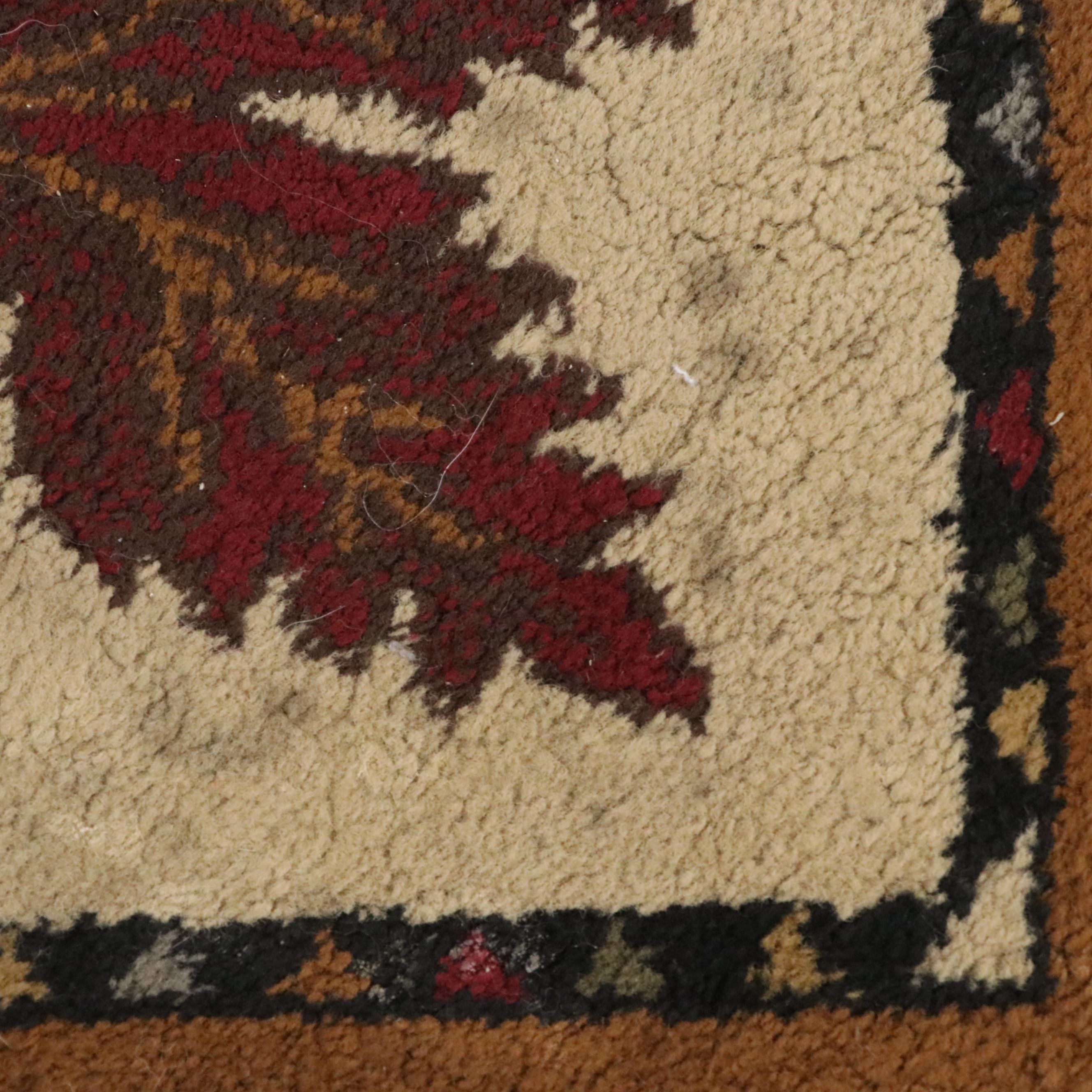 5'3 x 7'2 Power Loomed Tayse Rustic Western Cabin Style Accent Rug