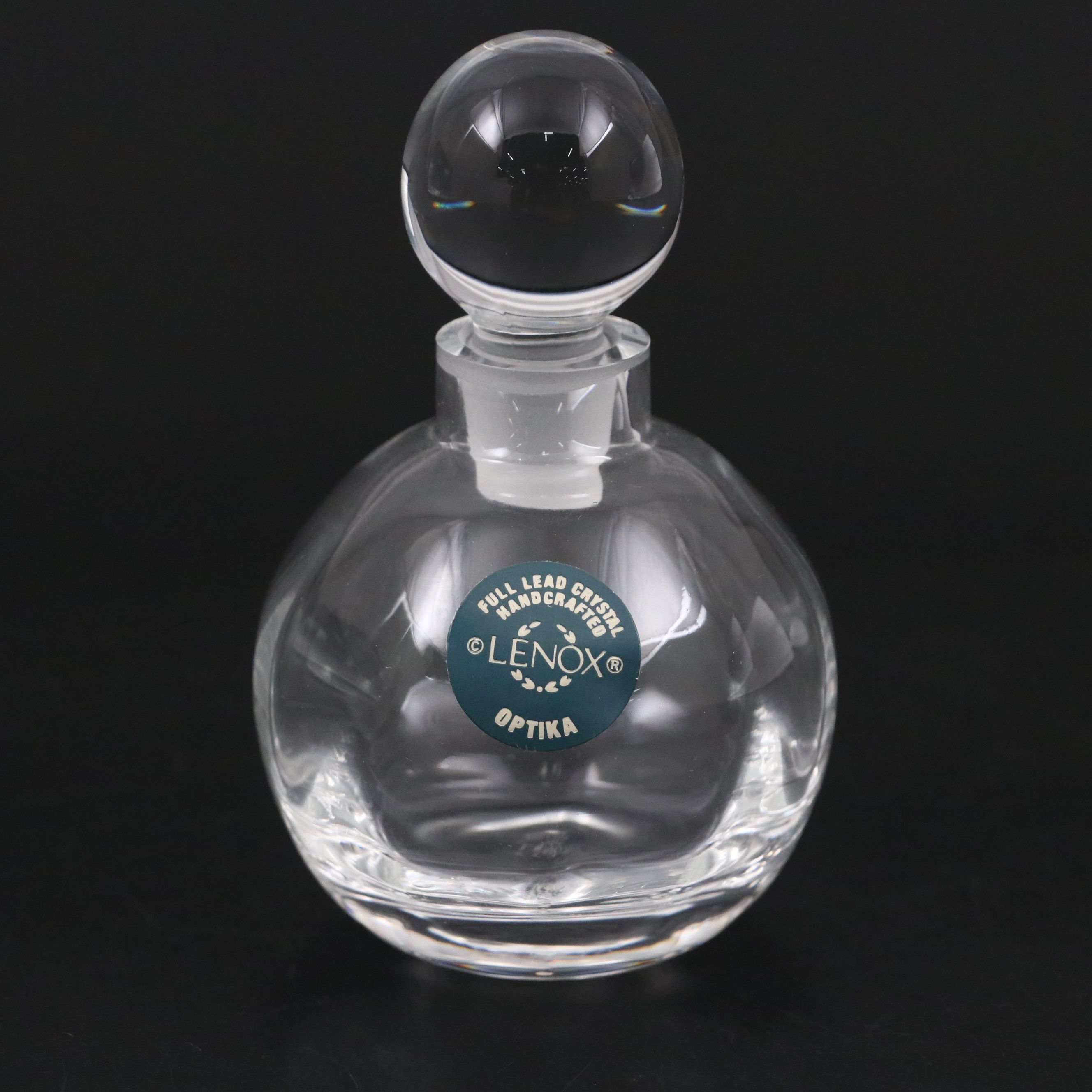 Lenox Crystal Orb Perfume Bottle