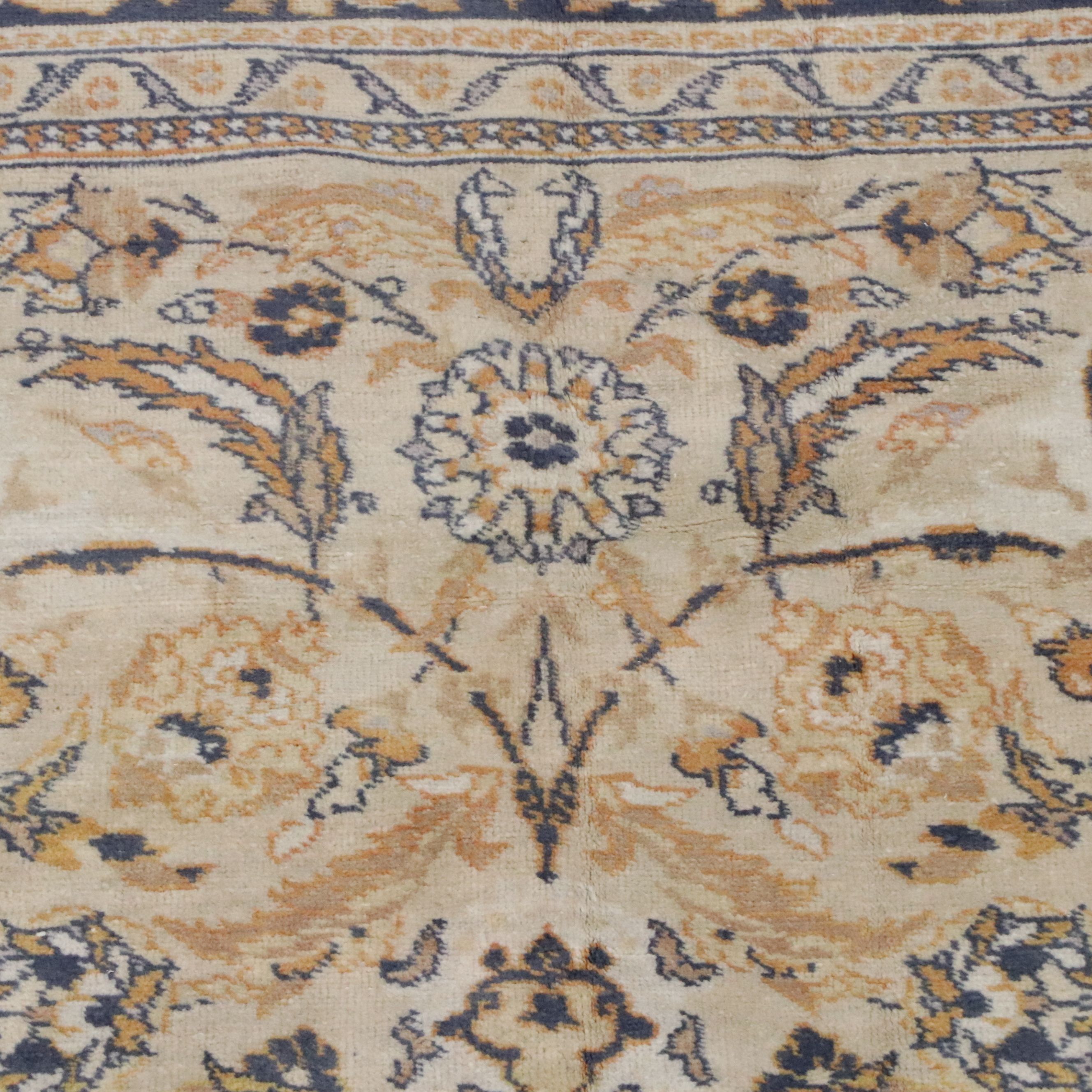 6'4 x 9'7 Hand-Knotted Turkish Oushak Area Rug