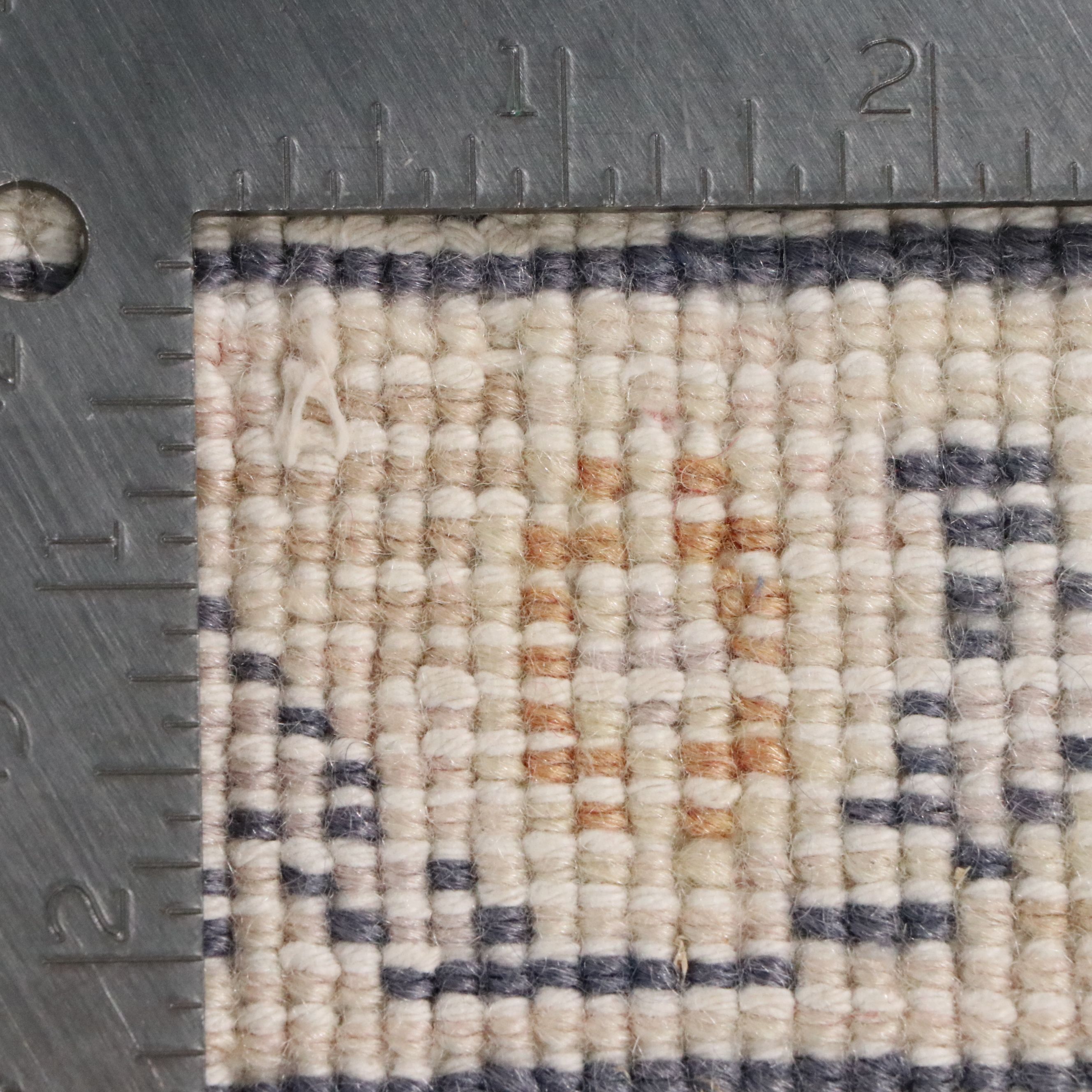 6'4 x 9'7 Hand-Knotted Turkish Oushak Area Rug