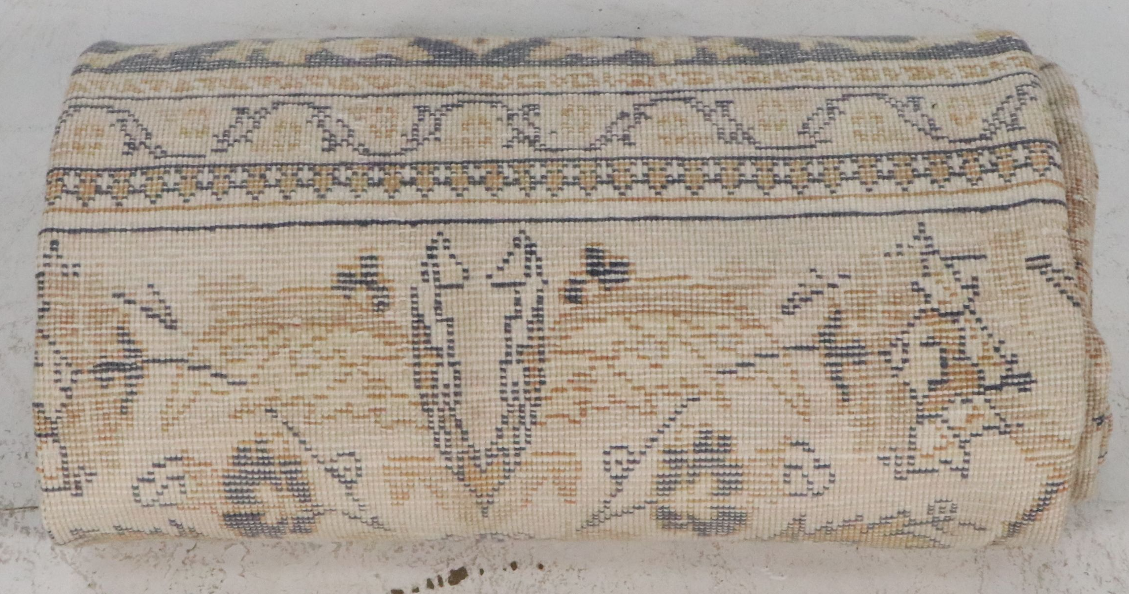 6'4 x 9'7 Hand-Knotted Turkish Oushak Area Rug