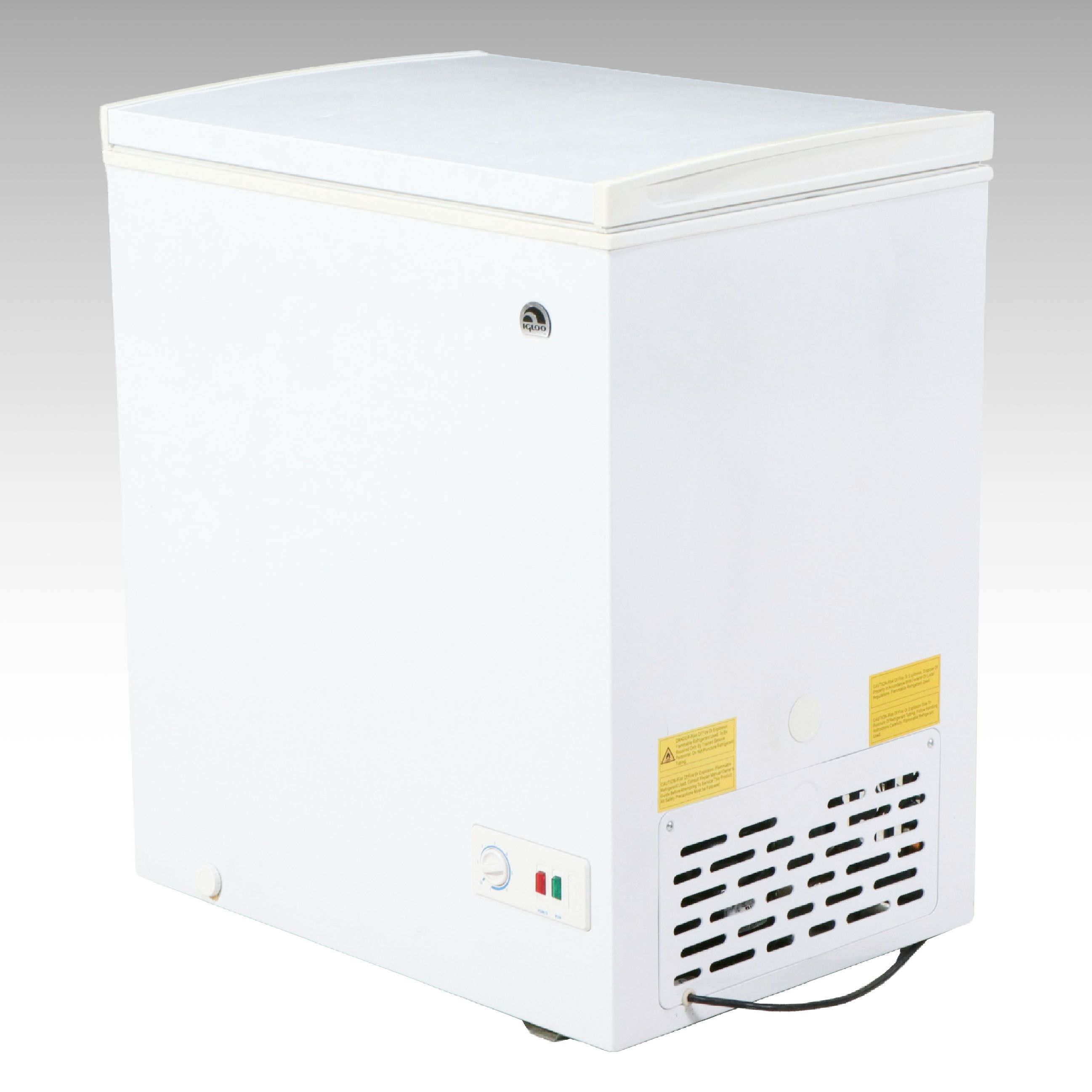 Igloo 5.1 Cu. Ft. White Chest Freezer