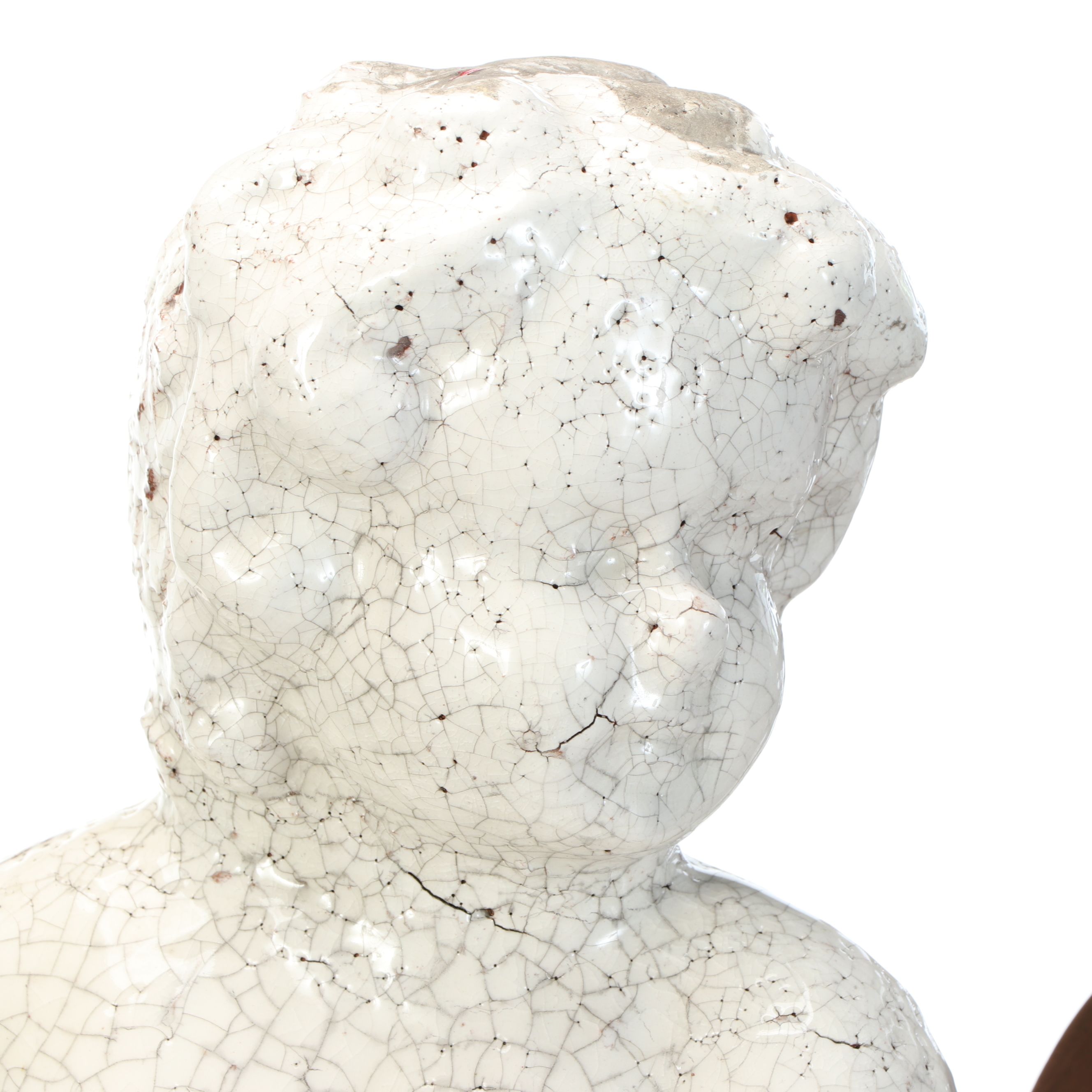 Rustic Wood Candleholders with Faux Topiary and Garden Stature