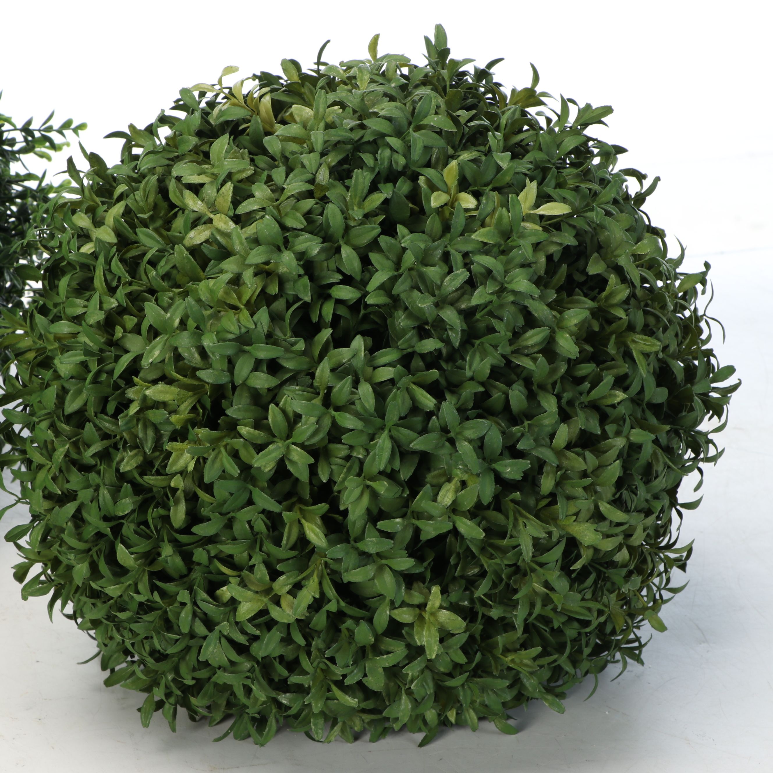 Rustic Wood Candleholders with Faux Topiary and Garden Stature