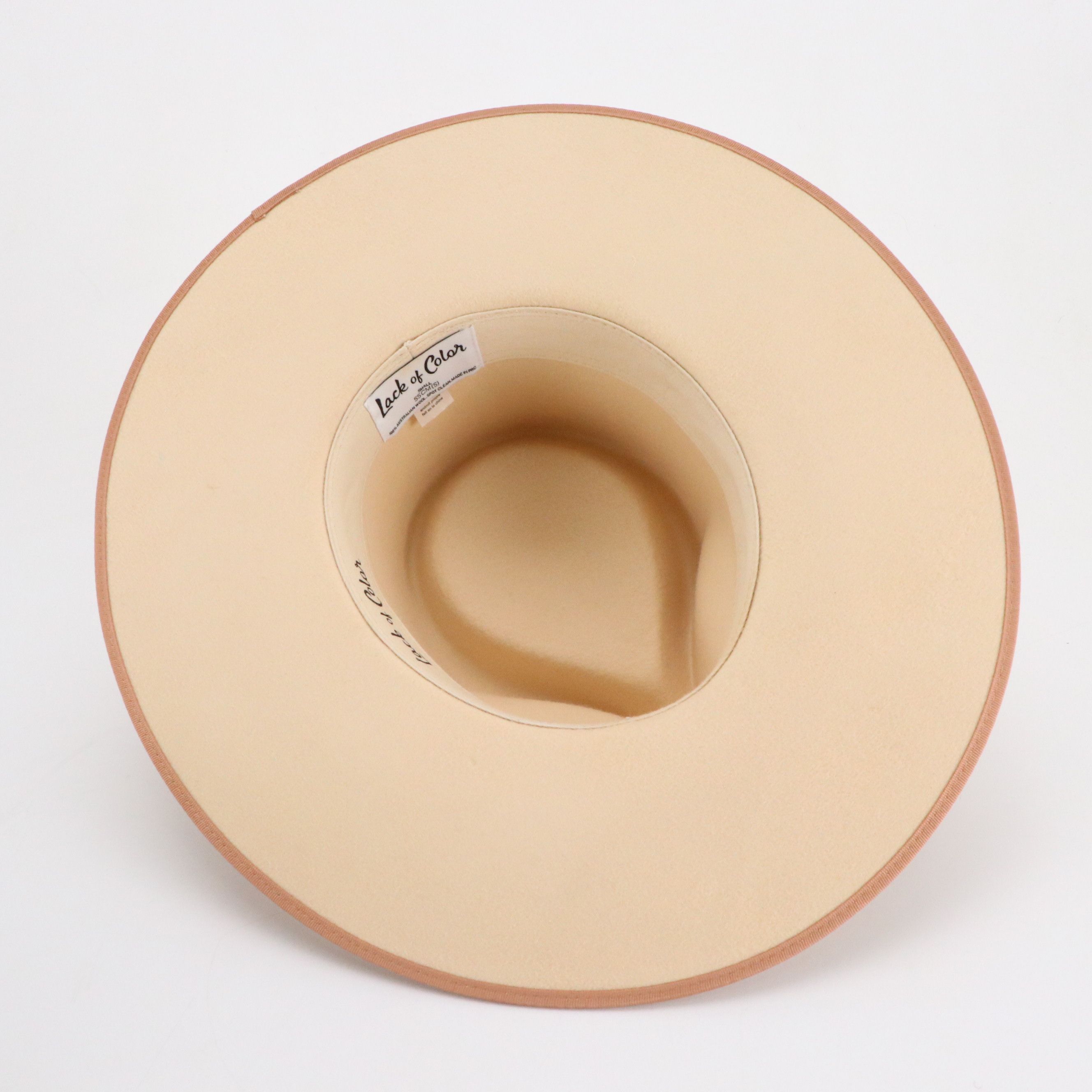 Lack of Color Rancher and Boater Hats in Australian Wool Felt