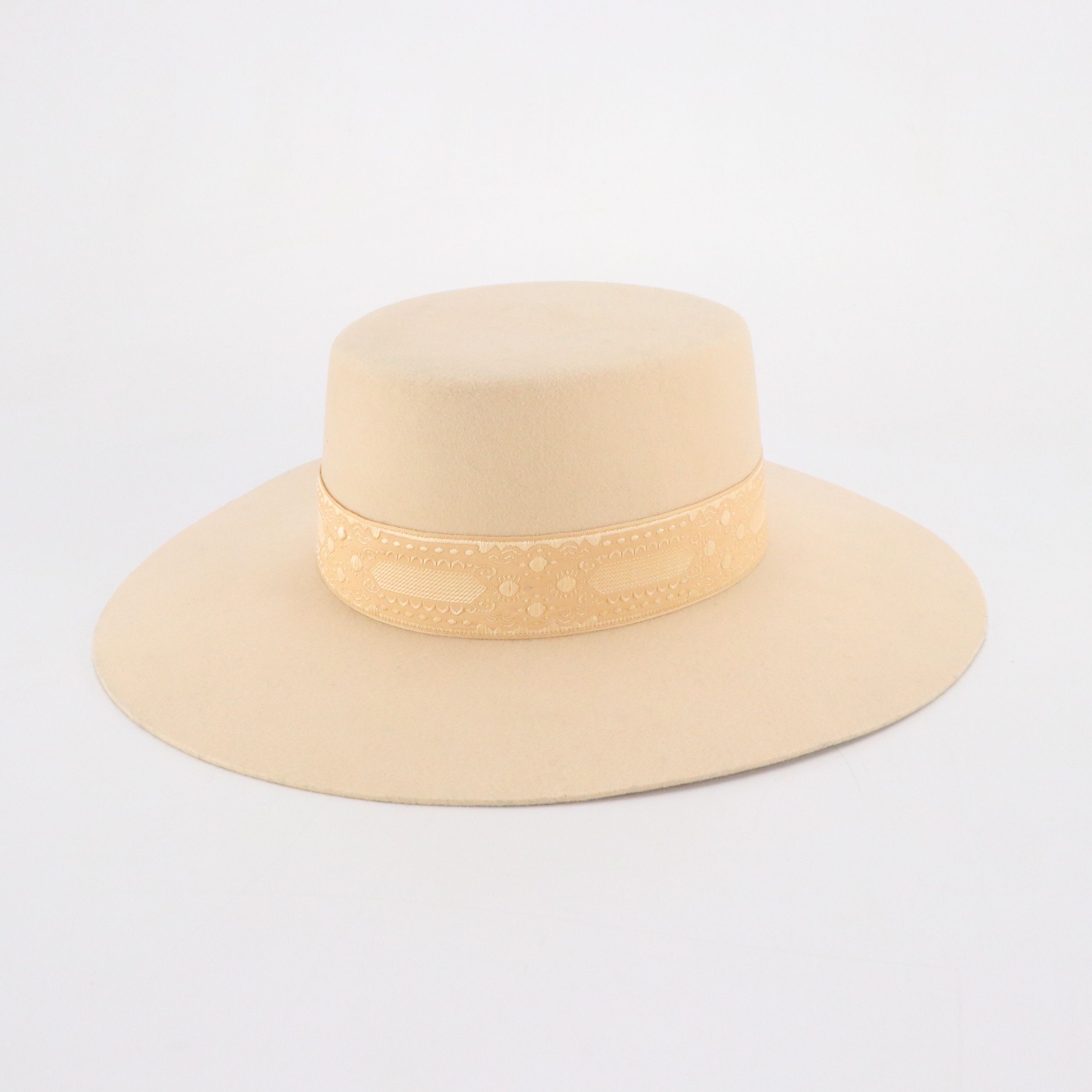 Lack of Color Rancher and Boater Hats in Australian Wool Felt