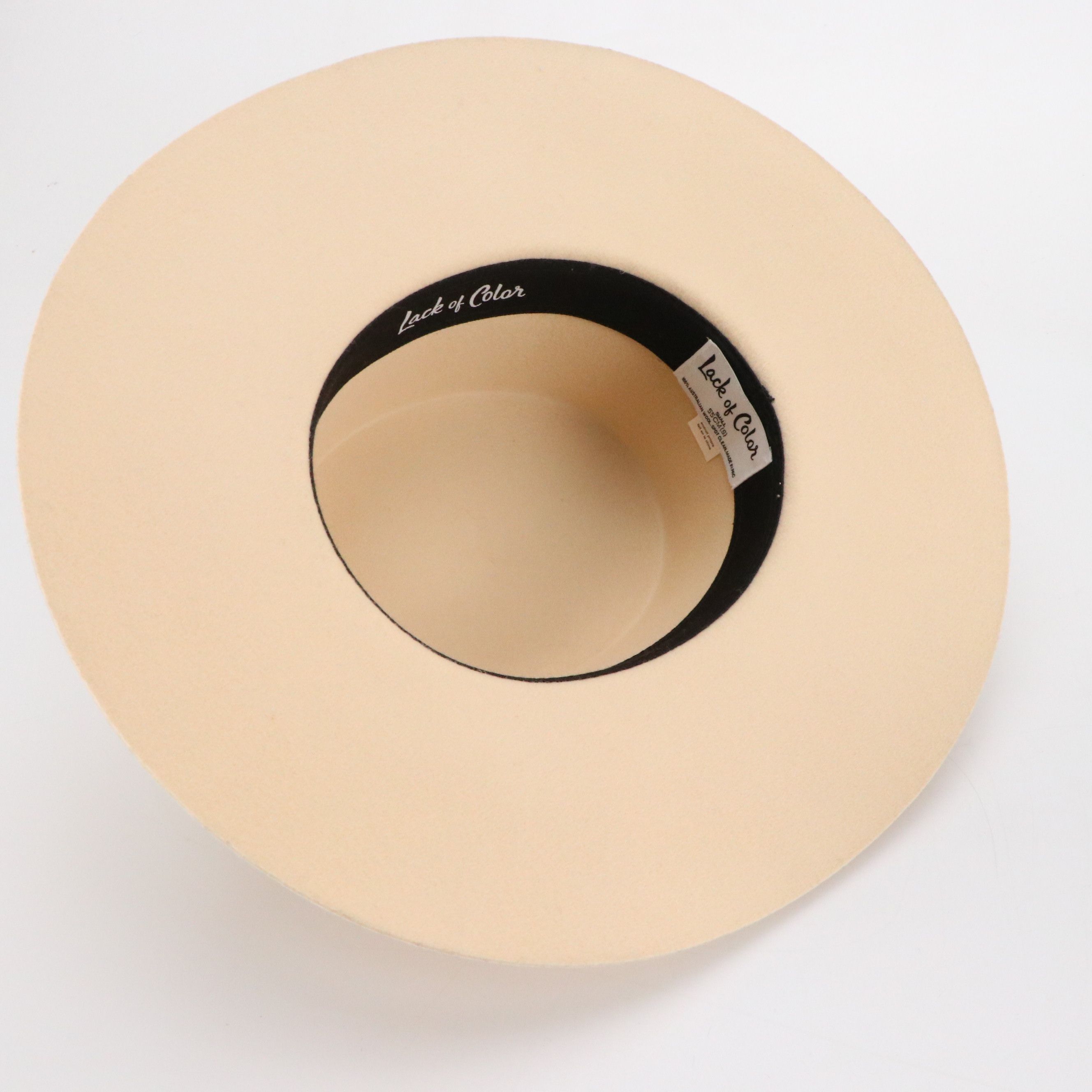 Lack of Color Rancher and Boater Hats in Australian Wool Felt