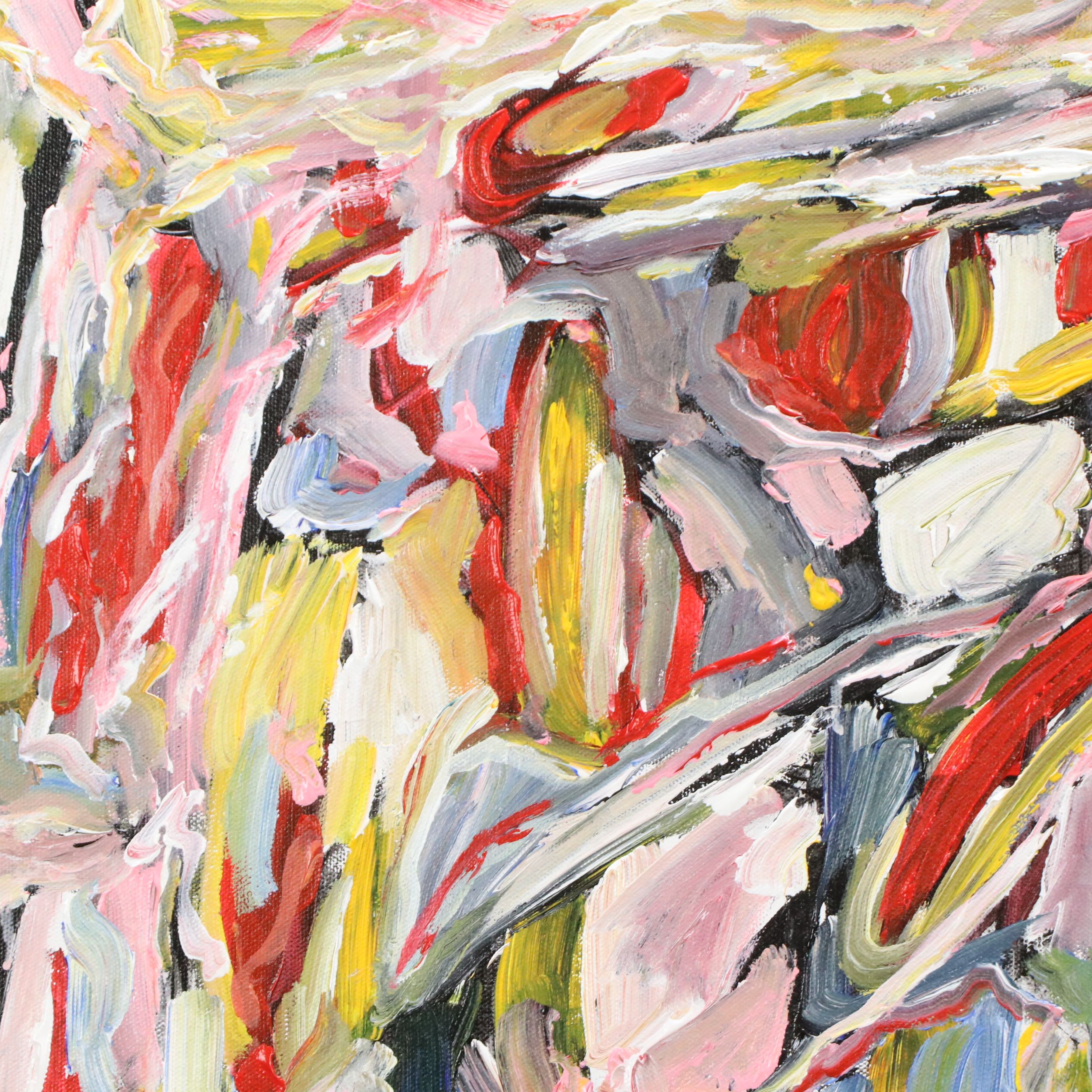 Saul Gefen Acrylic Painting "Inner Light," 2026