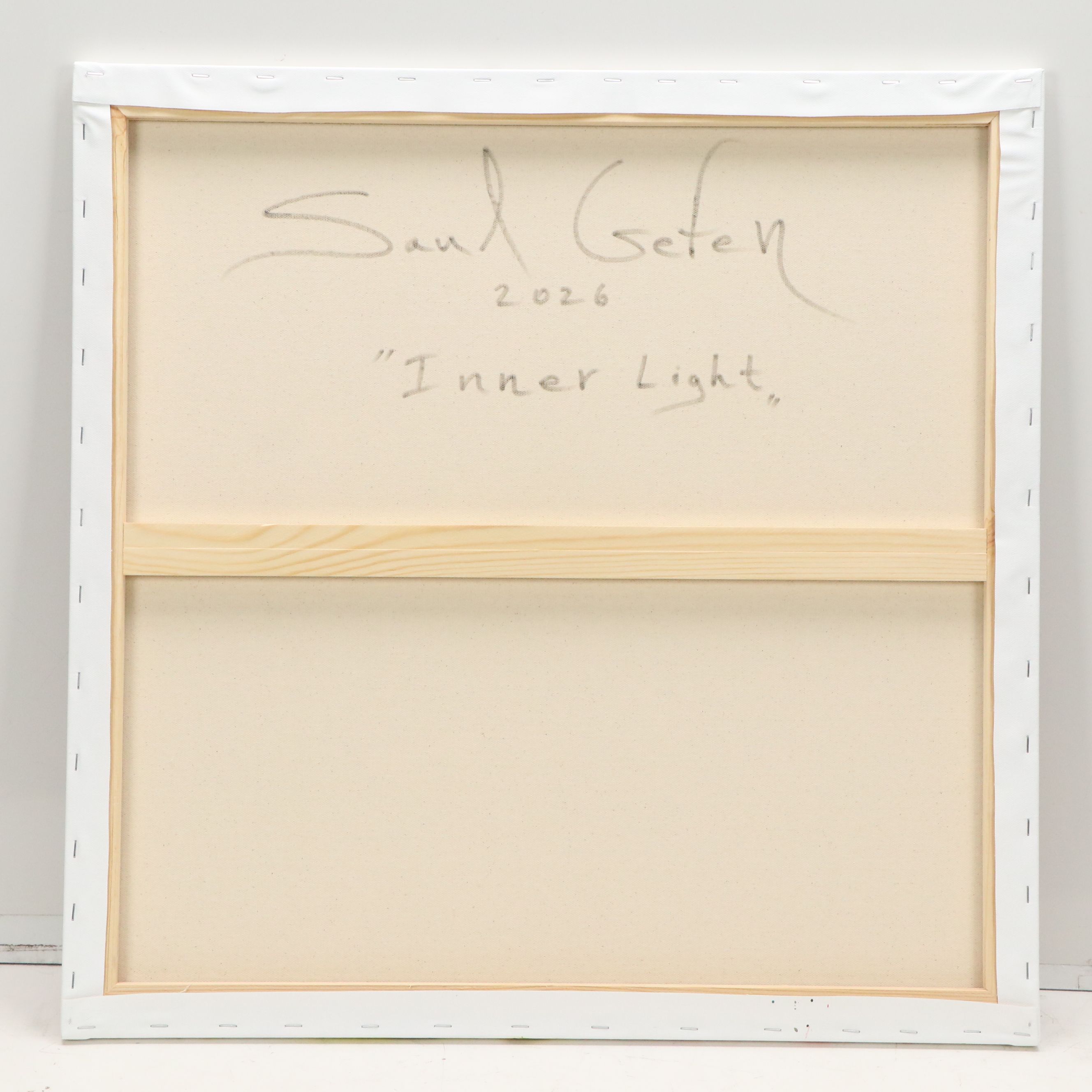Saul Gefen Acrylic Painting "Inner Light," 2026