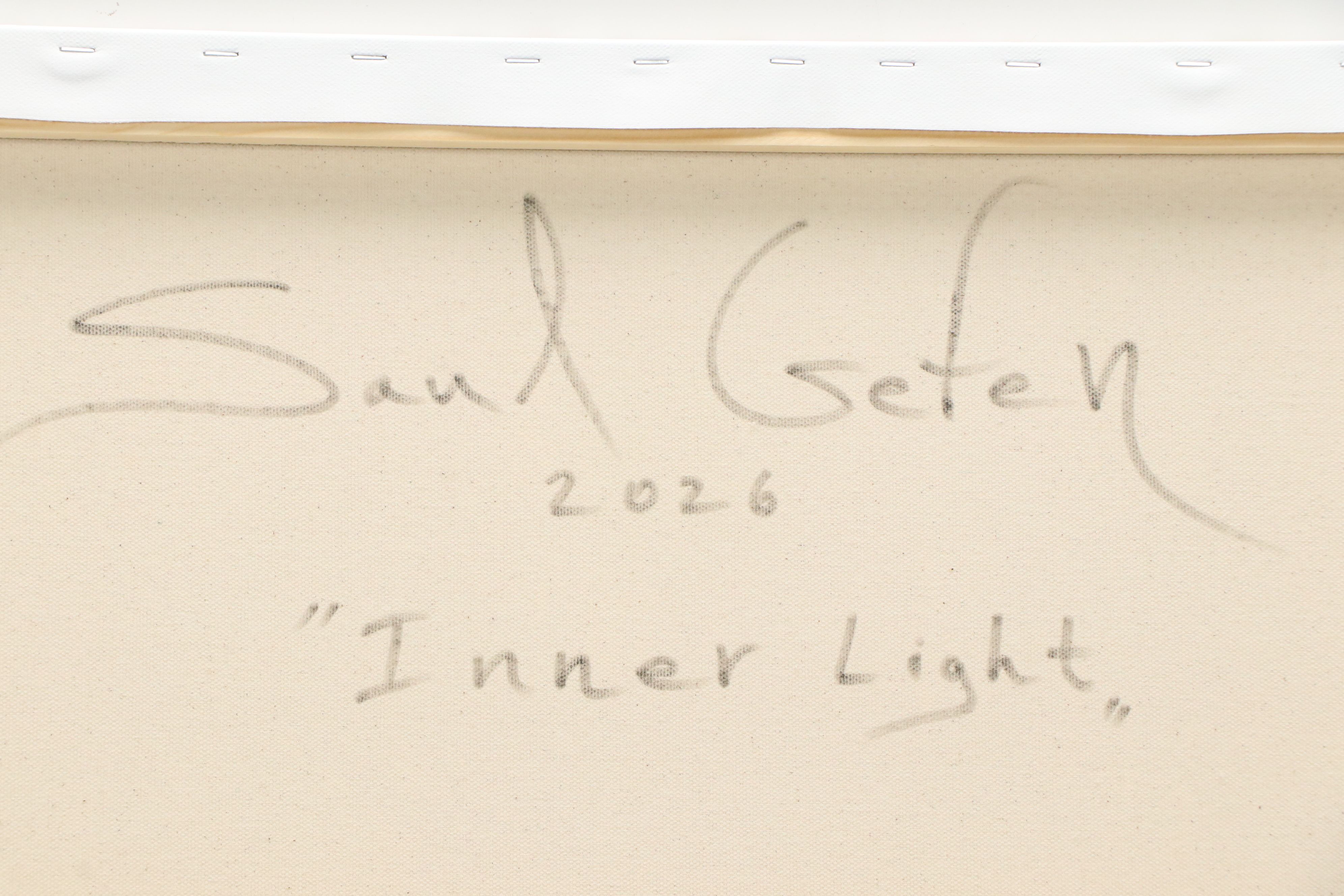 Saul Gefen Acrylic Painting "Inner Light," 2026