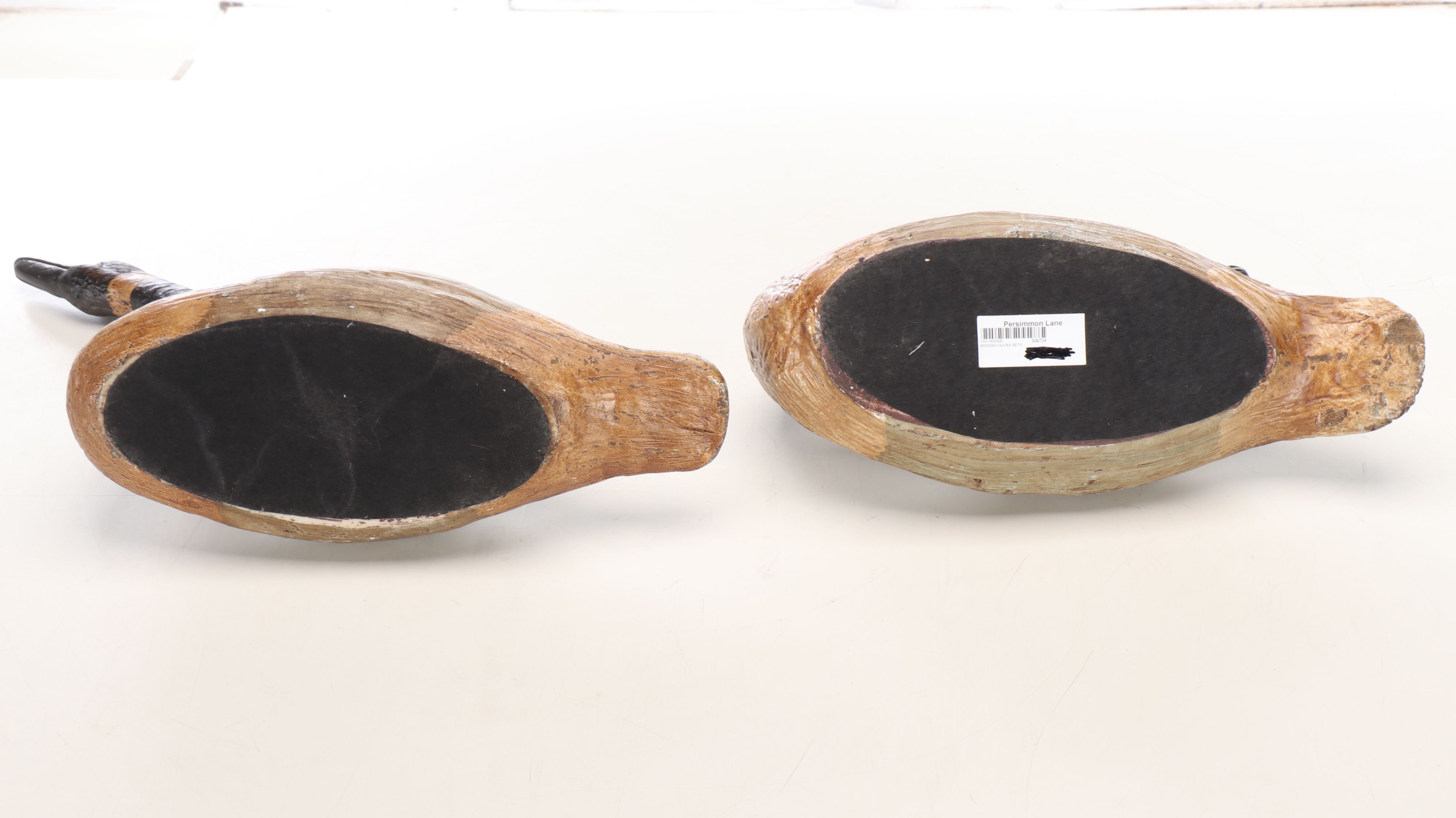 Primitive Wooden Goose and Duck Decorative Decoys