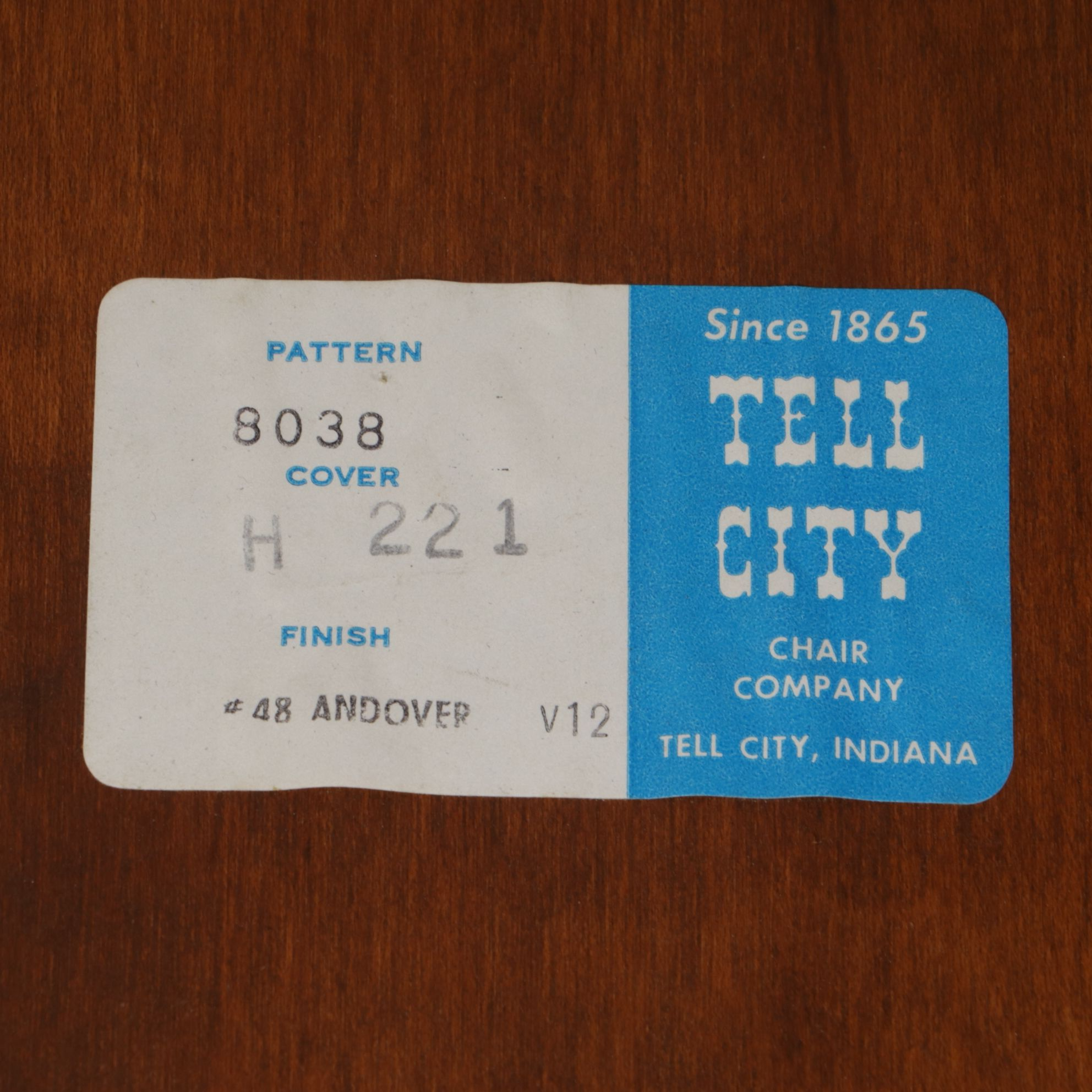 Tell City Maple Dining Table with Six Spindle-Back Chairs