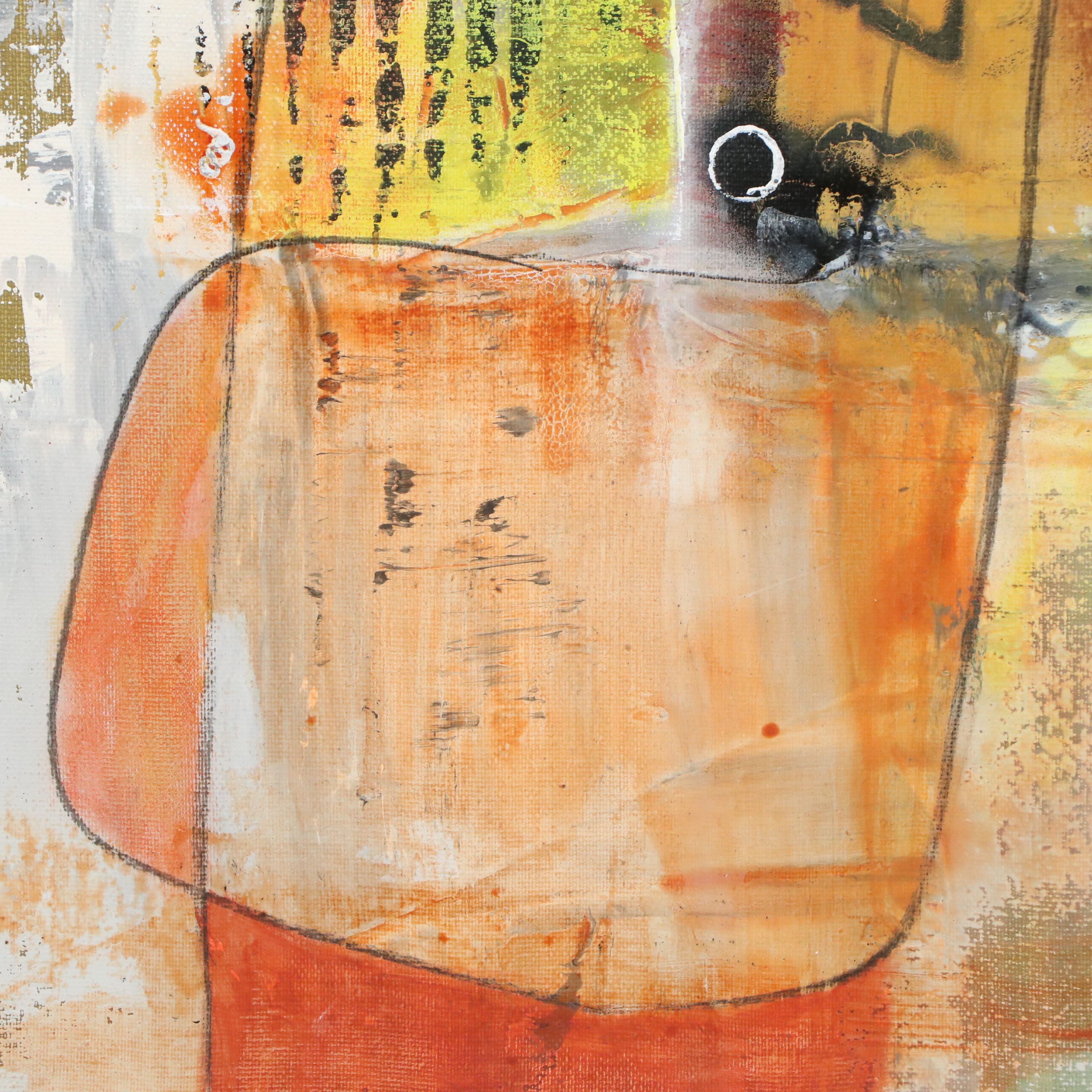 Michel Blázquez Acrylic Painting "Untitled," 2026