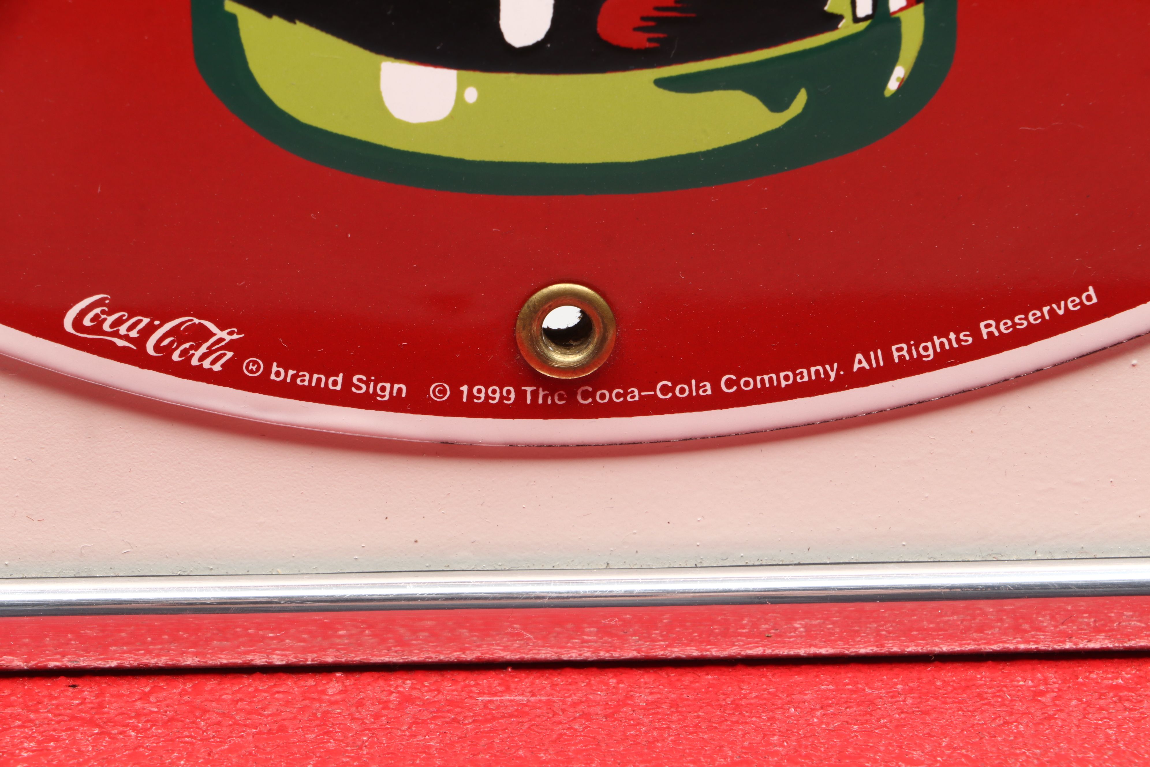 Coca-Cola Retro Illuminated Diner Sign, 1999