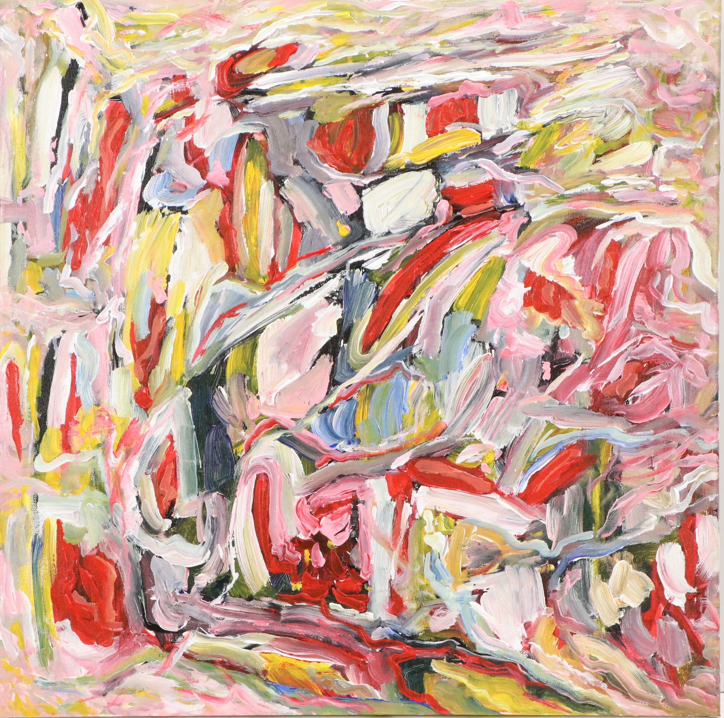 Saul Gefen Acrylic Painting "Inner Light," 2026