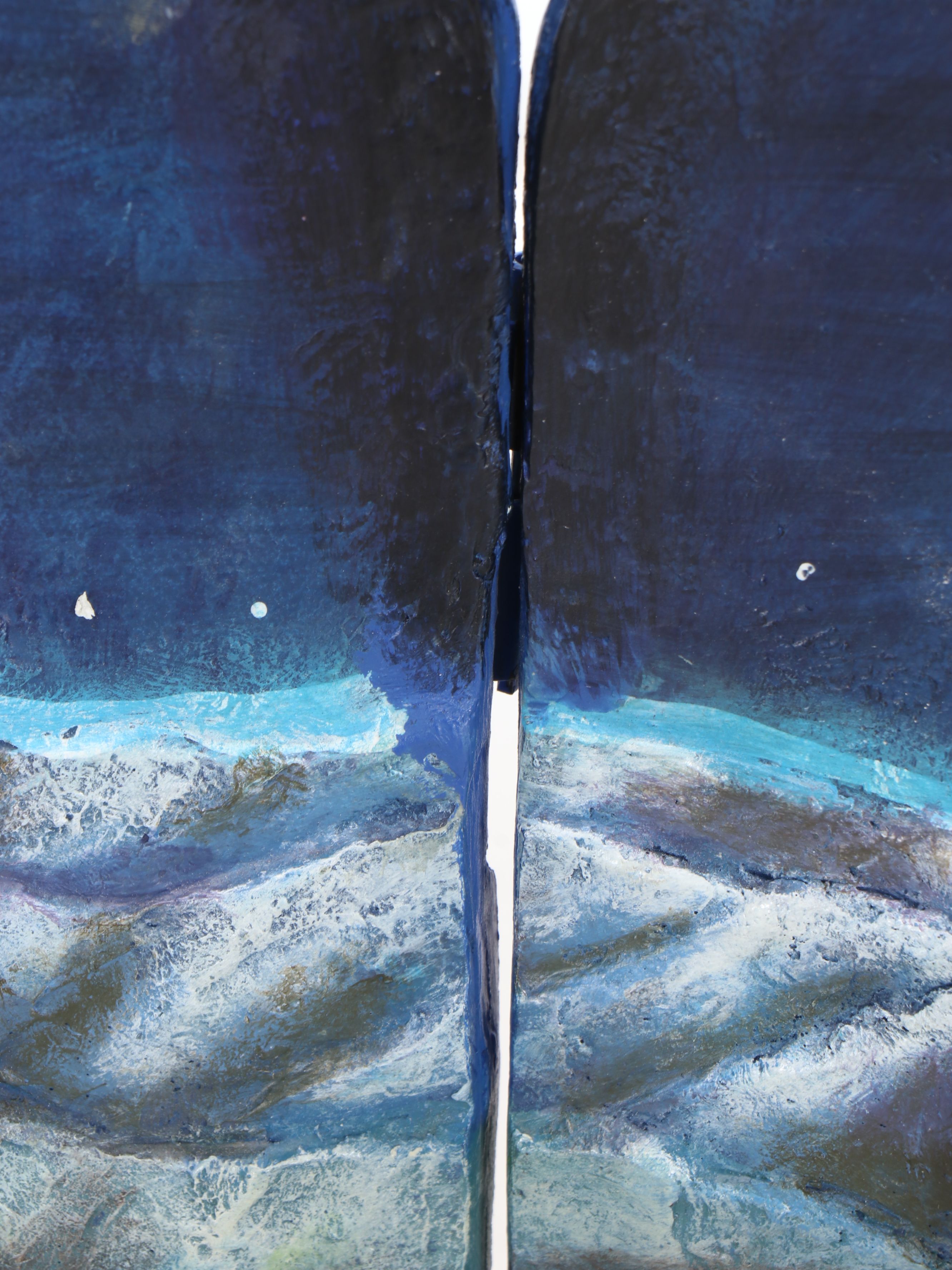 Dept. 56 "Little Town of Bethlehem" Holy Night Fiber Optic Backdrop