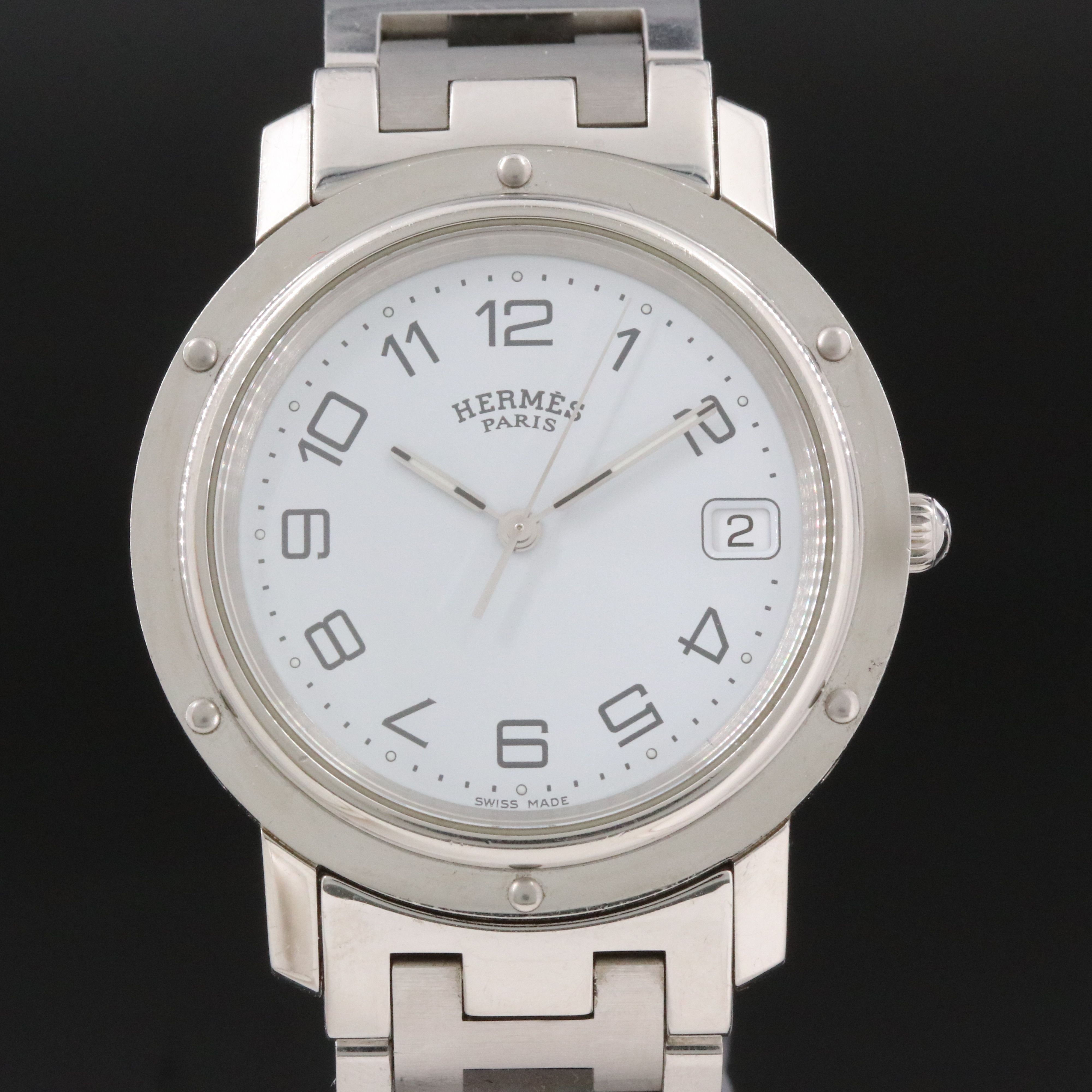 Hermès Clipper 36mm Steel CL6.710 Watch