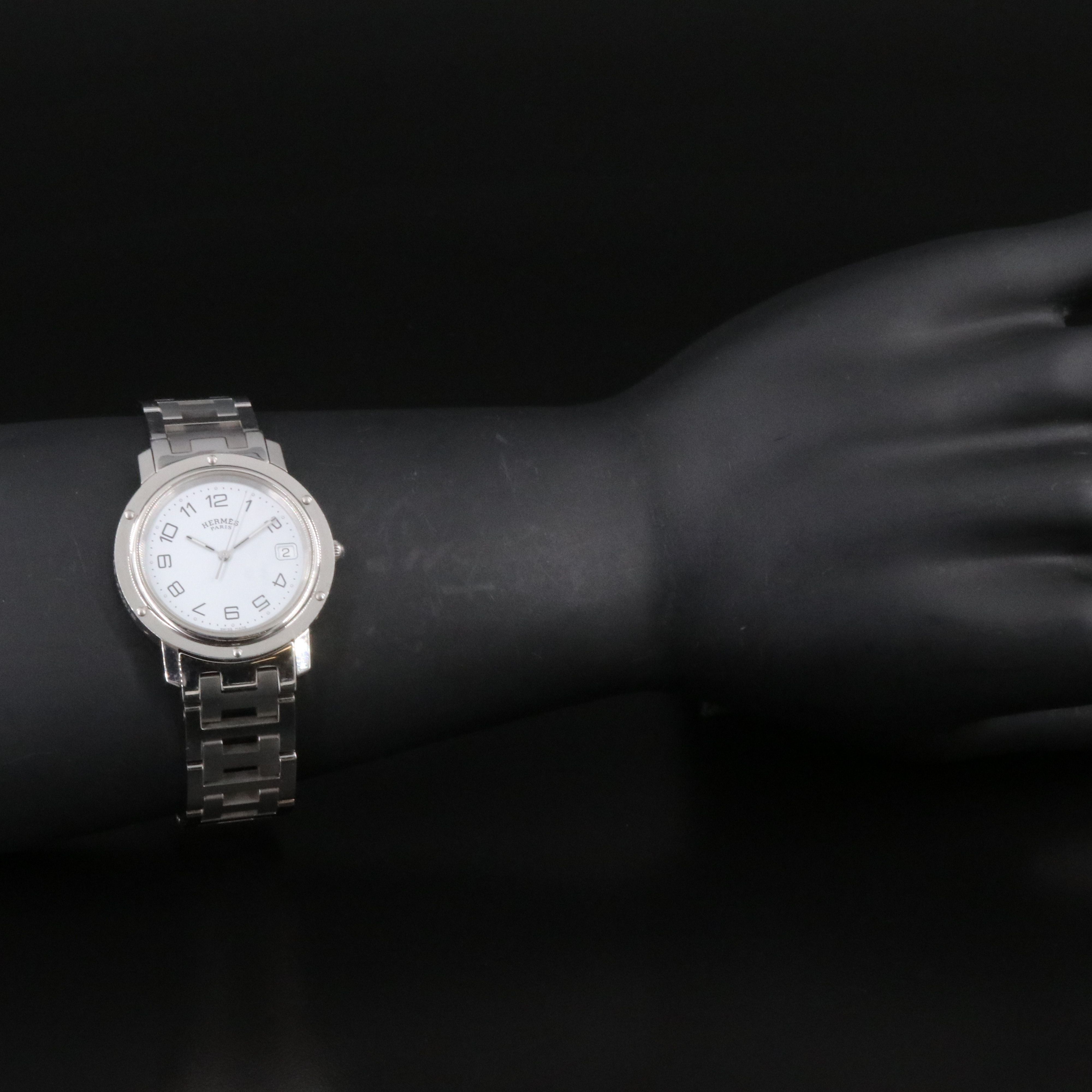 Hermès Clipper 36mm Steel CL6.710 Watch