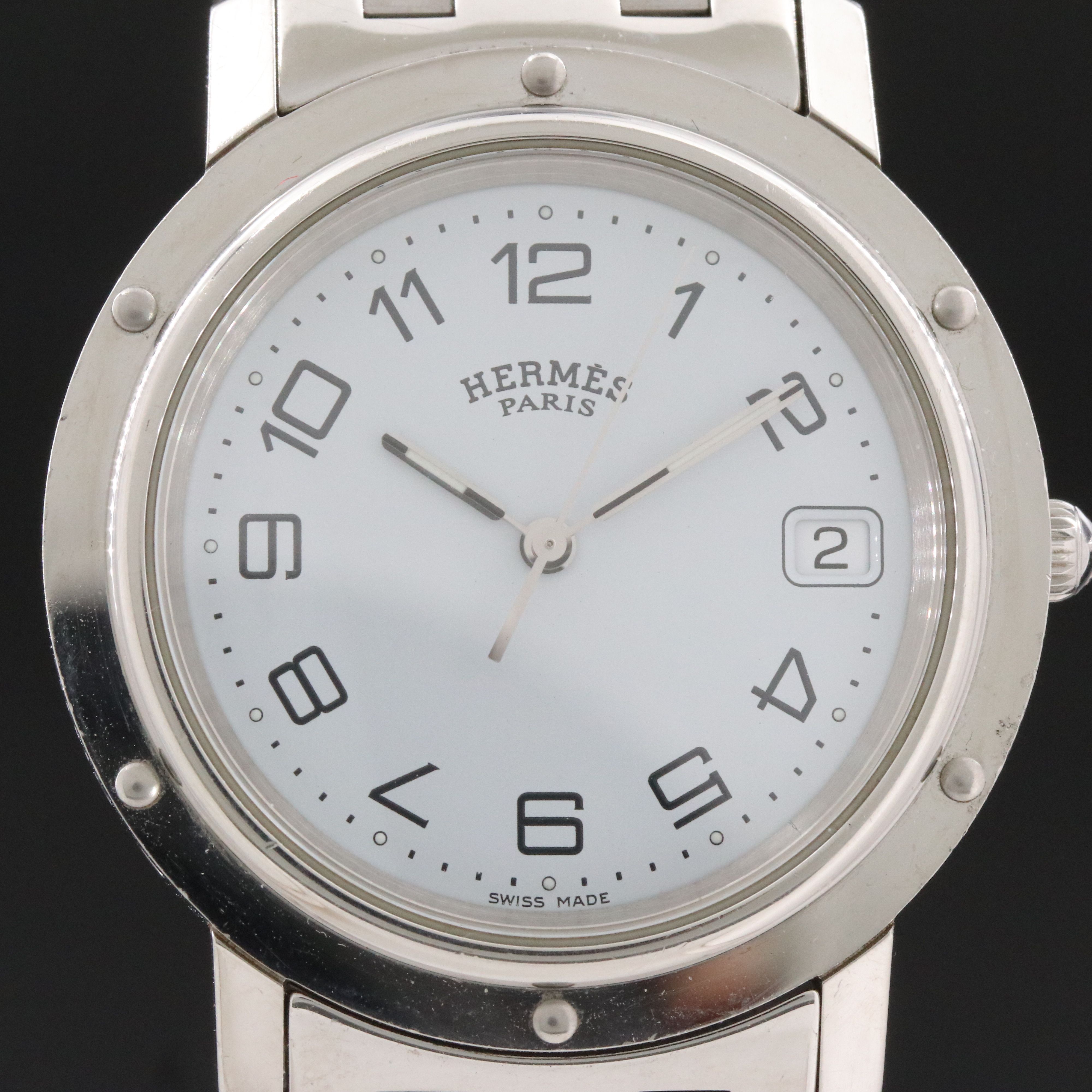 Hermès Clipper 36mm Steel CL6.710 Watch