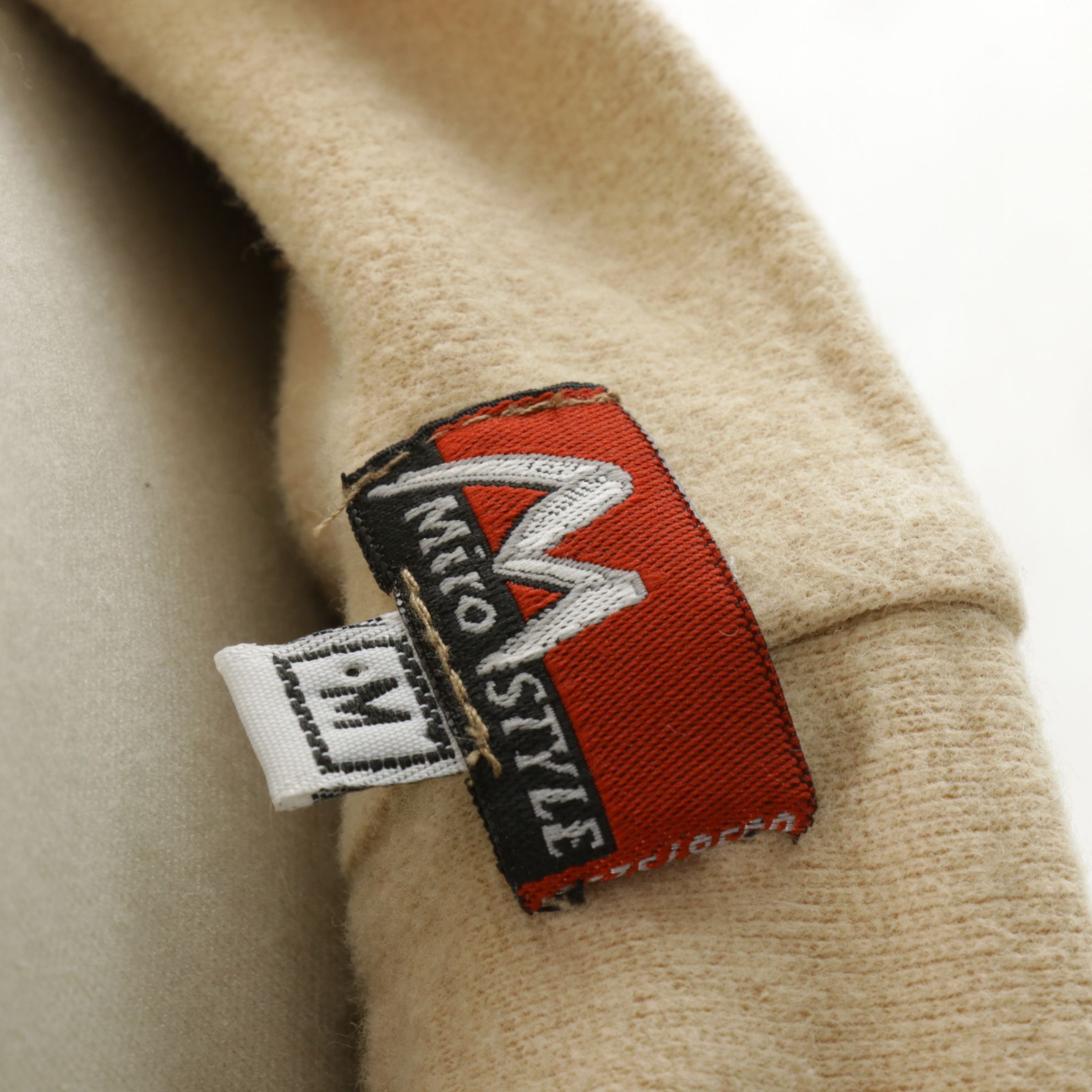 Miro Style Ruffle Tiered Brown Corduroy Midi Skirt with Elastic Waistband, M