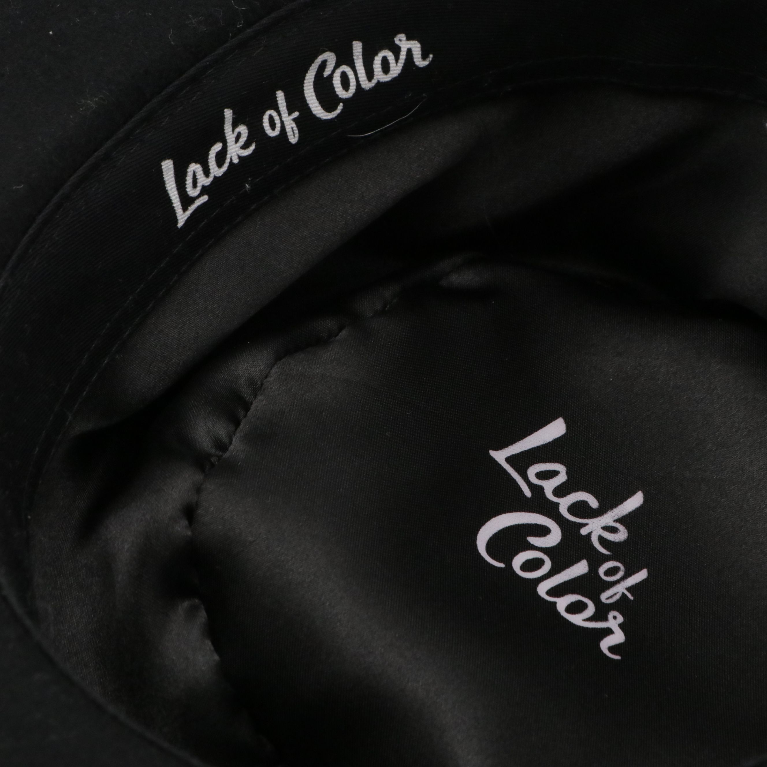 Lack of Color Black Felted Australian Wool Wide Brim Hats