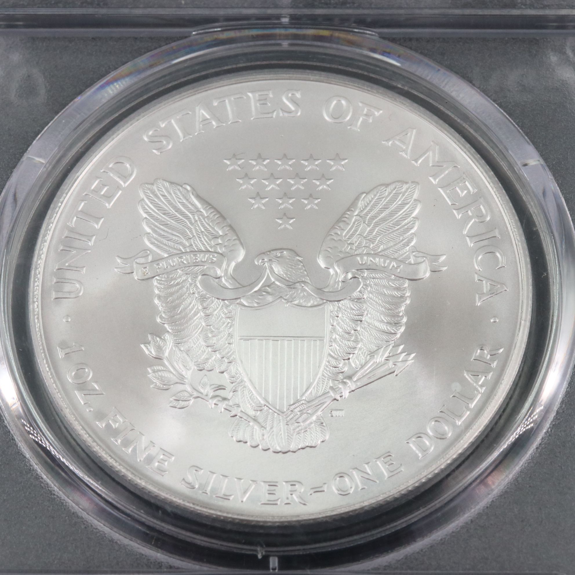 PCGS Graded MS69 2001 $1 U.S. Silver Eagle
