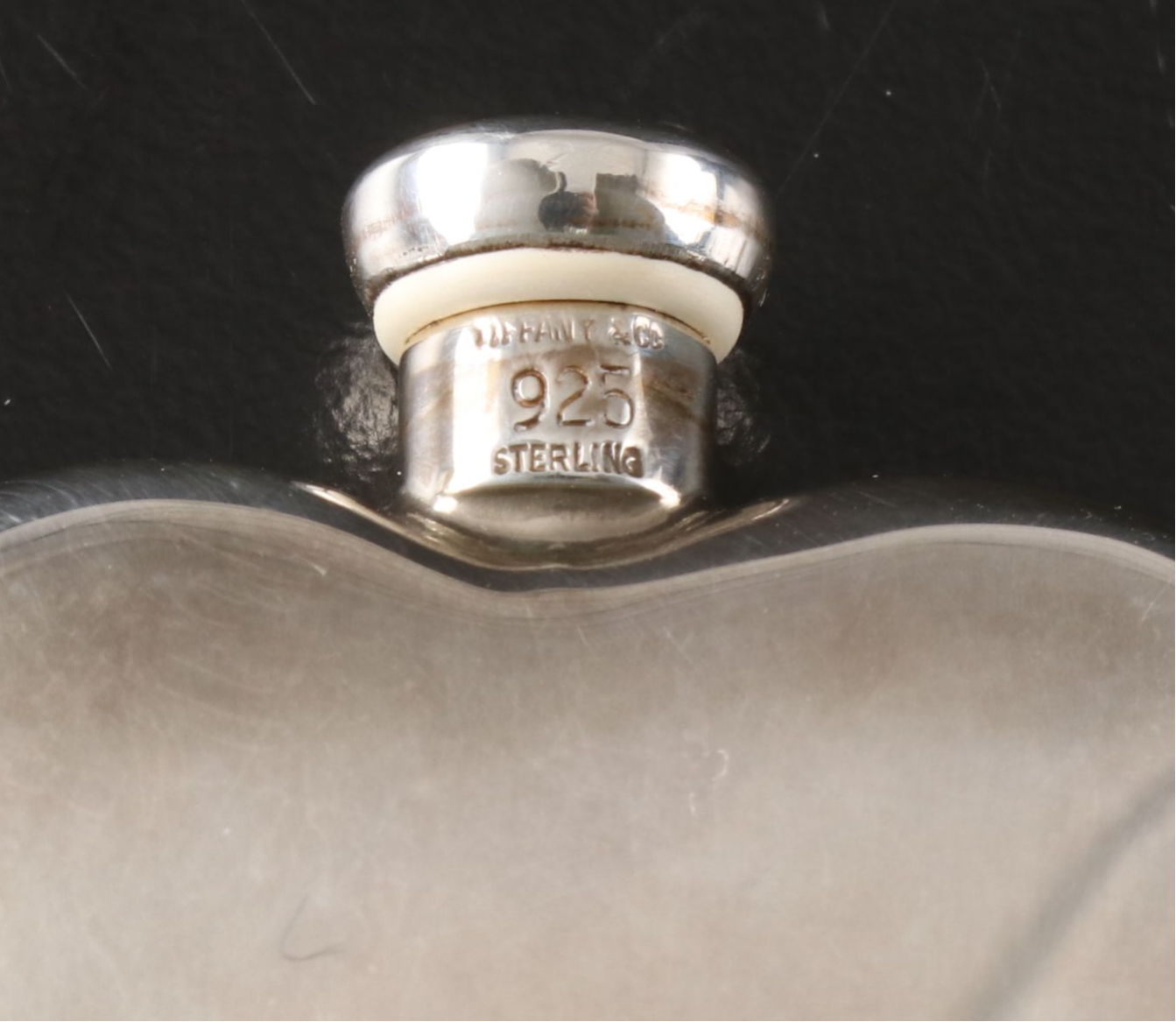 Tiffany & Co. Sterling Silver Heart Shape Perfume Bottle