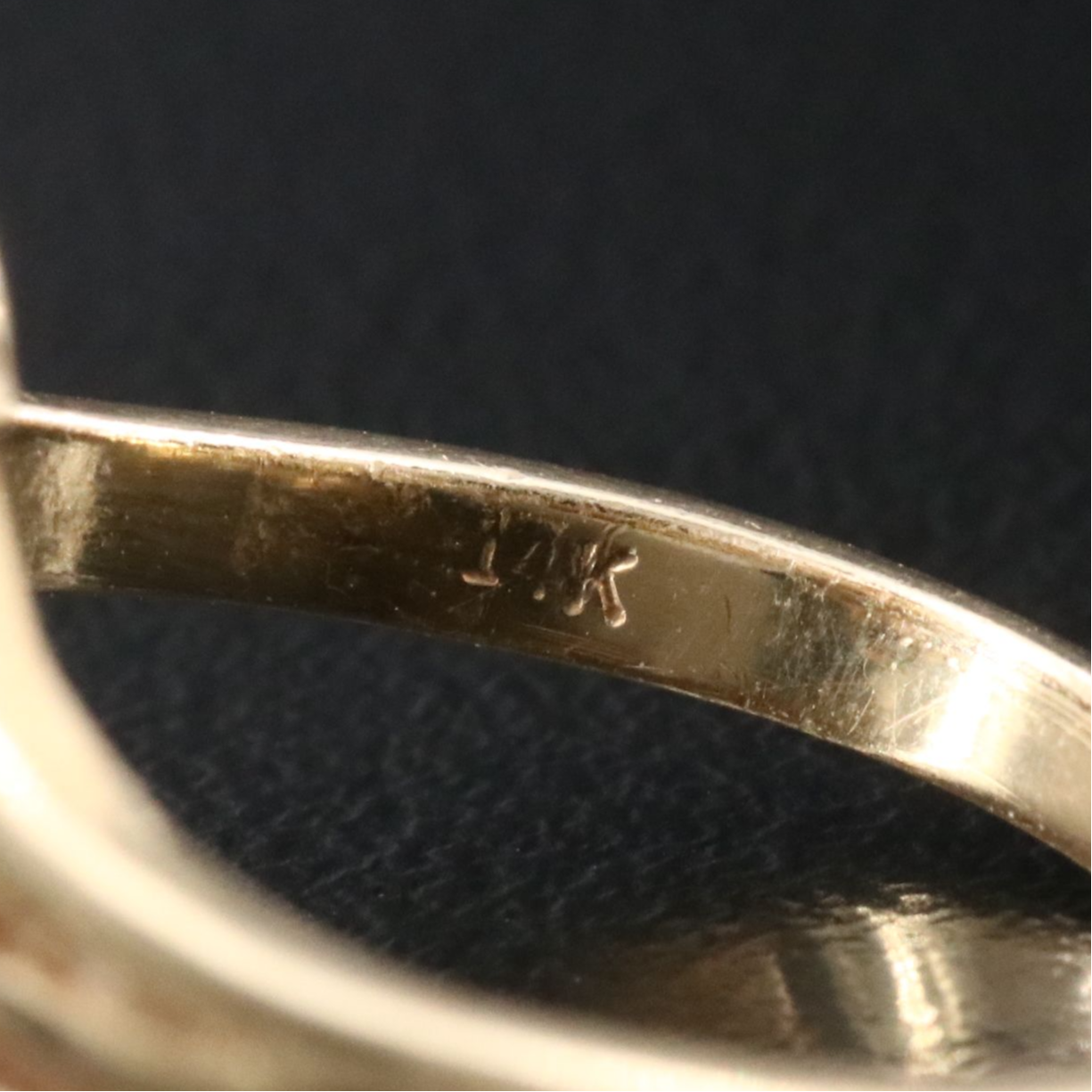 14K 0.24 CTW Diamond Bypass Ring