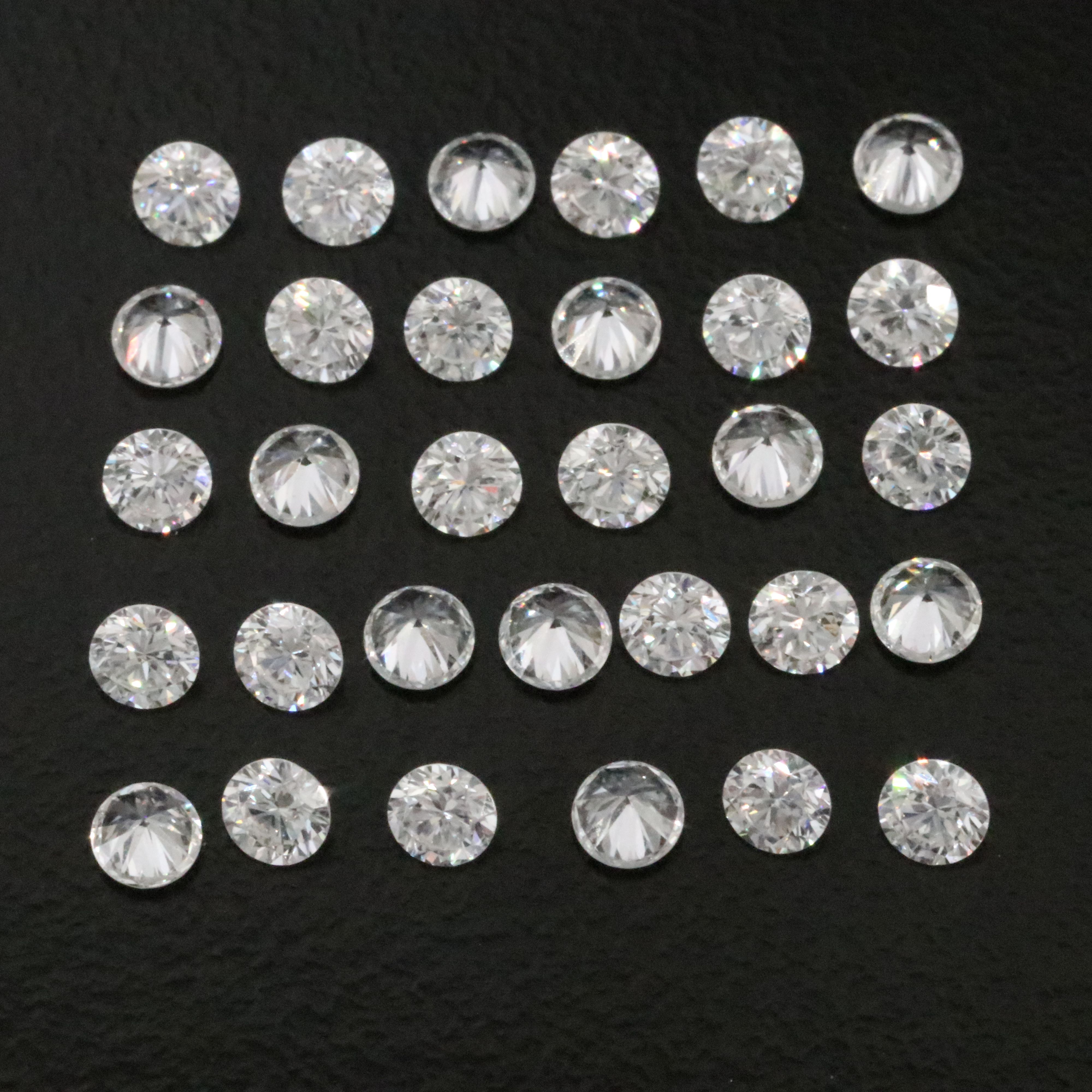Loose 3.07 CTW Lab Grown Diamond Lot