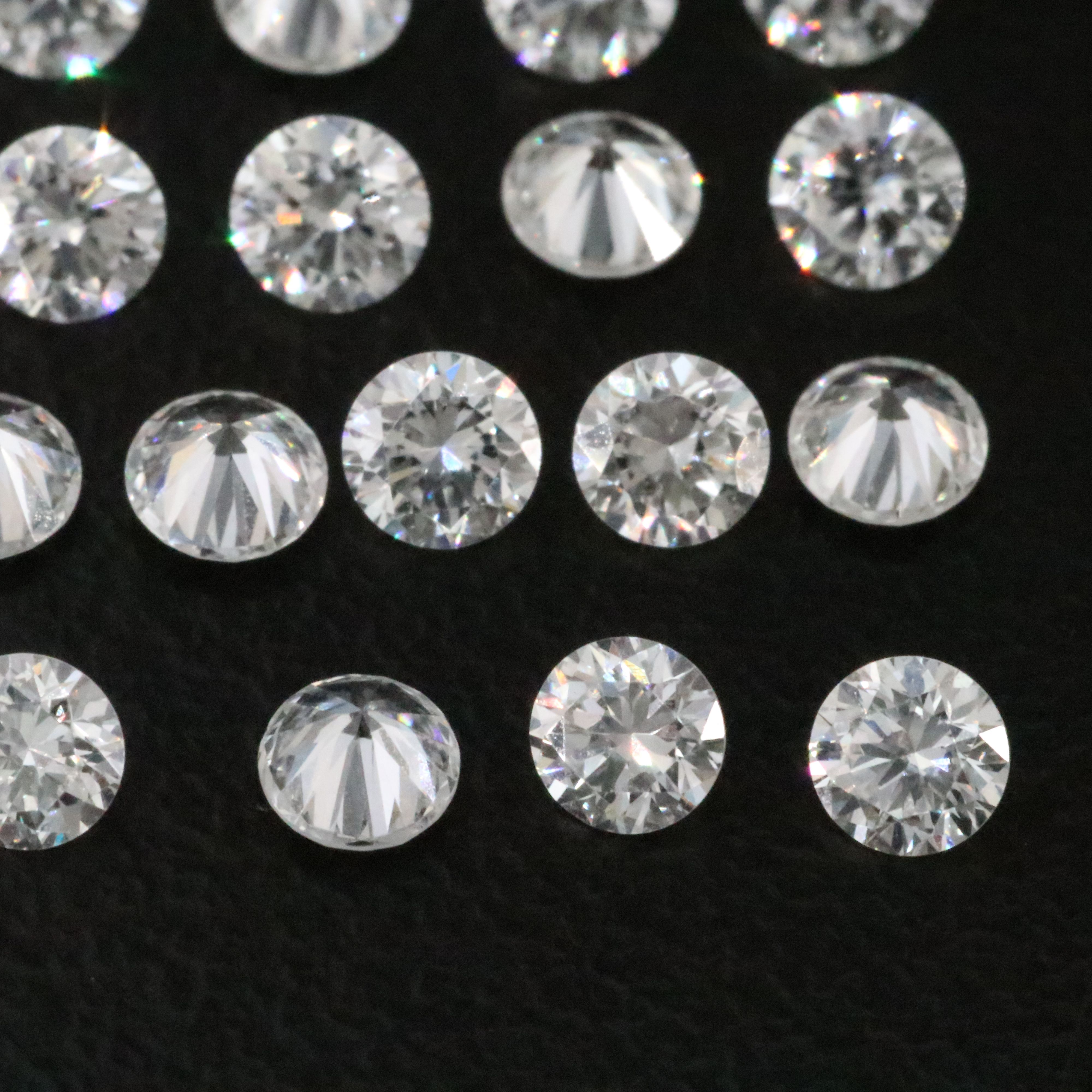 Loose 3.07 CTW Lab Grown Diamond Lot