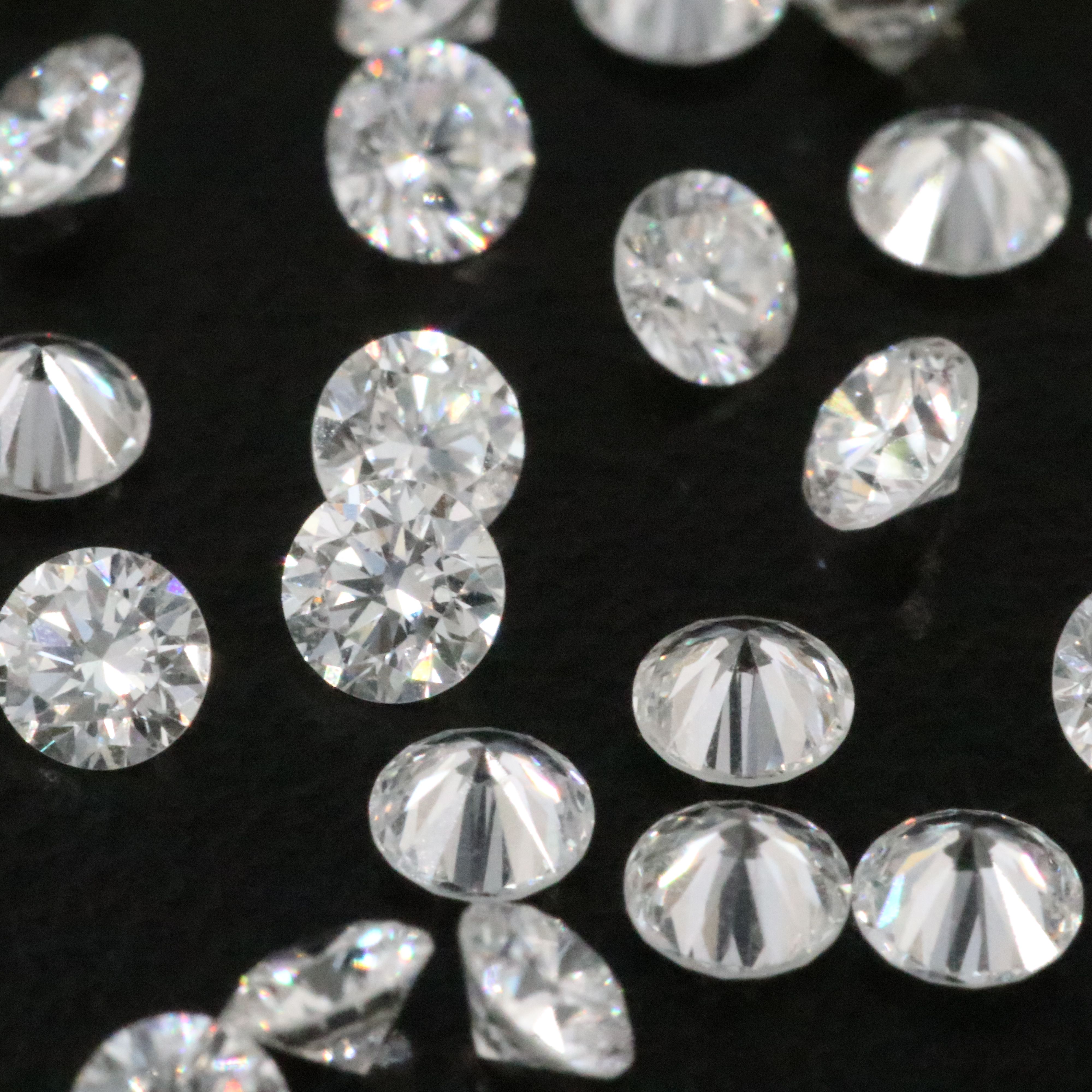 Loose 3.07 CTW Lab Grown Diamond Lot