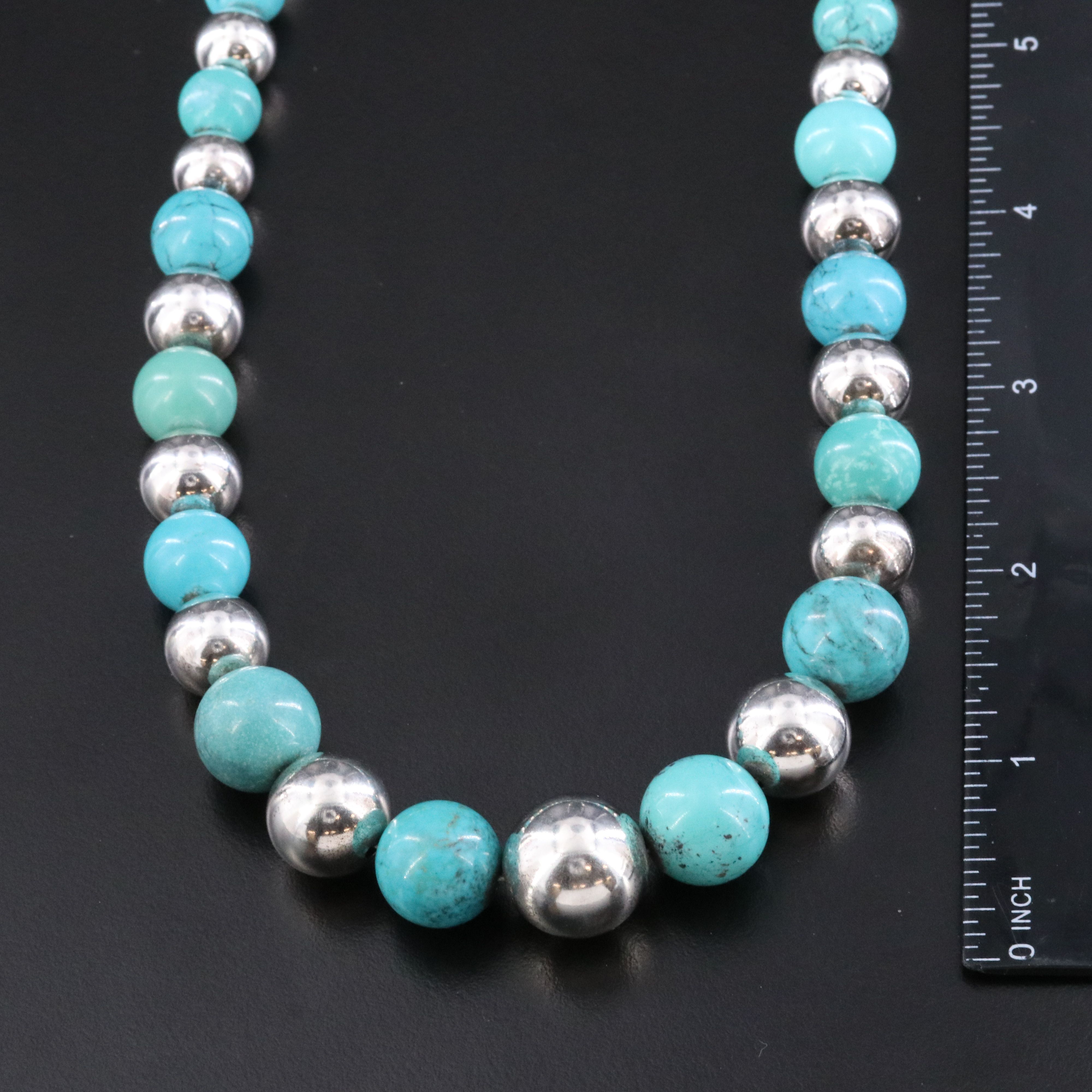 Sterling Aventurine and Turquoise Necklaces
