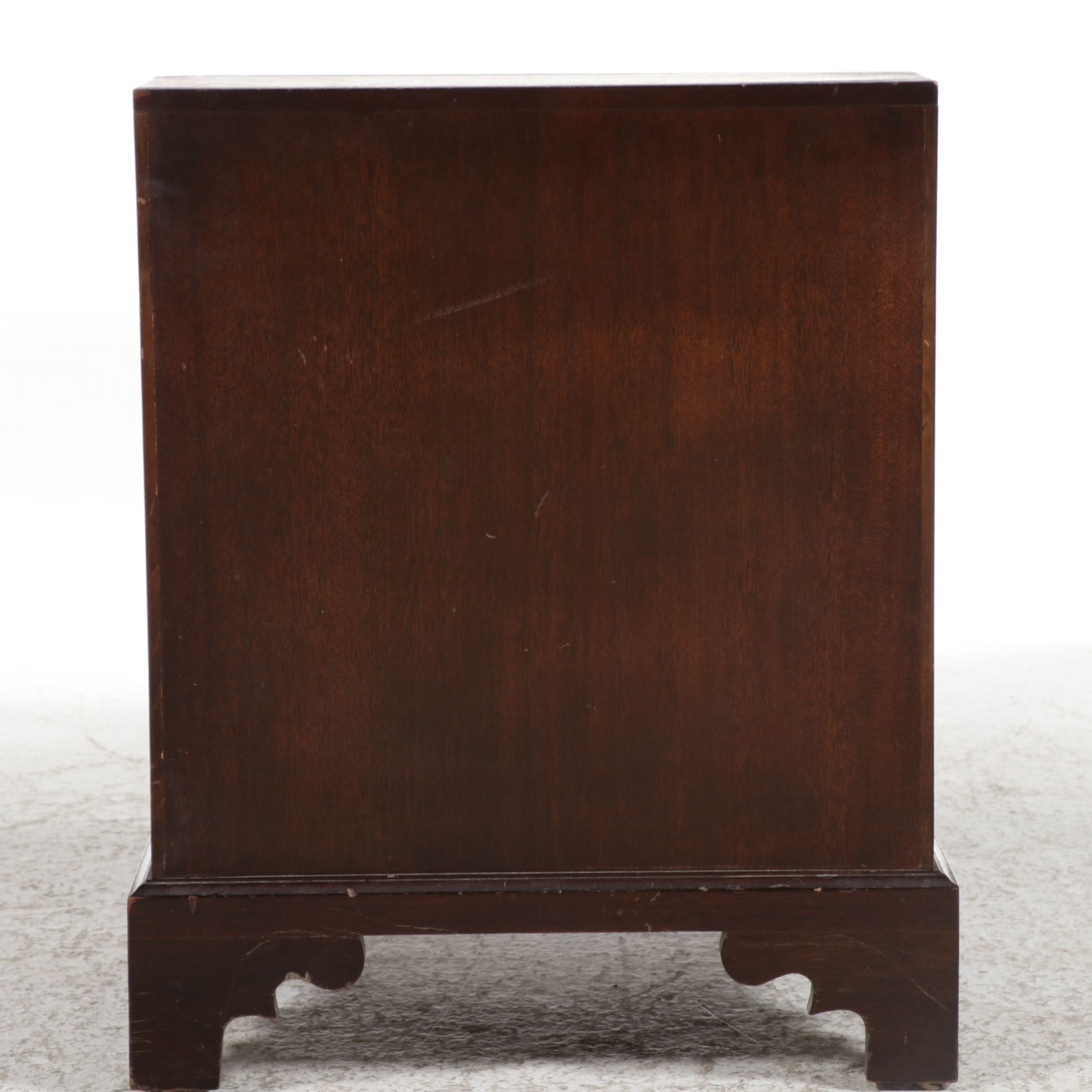 George III Style Mahogany Miniature Slant-Front Desk, Early to Mid-20th Century