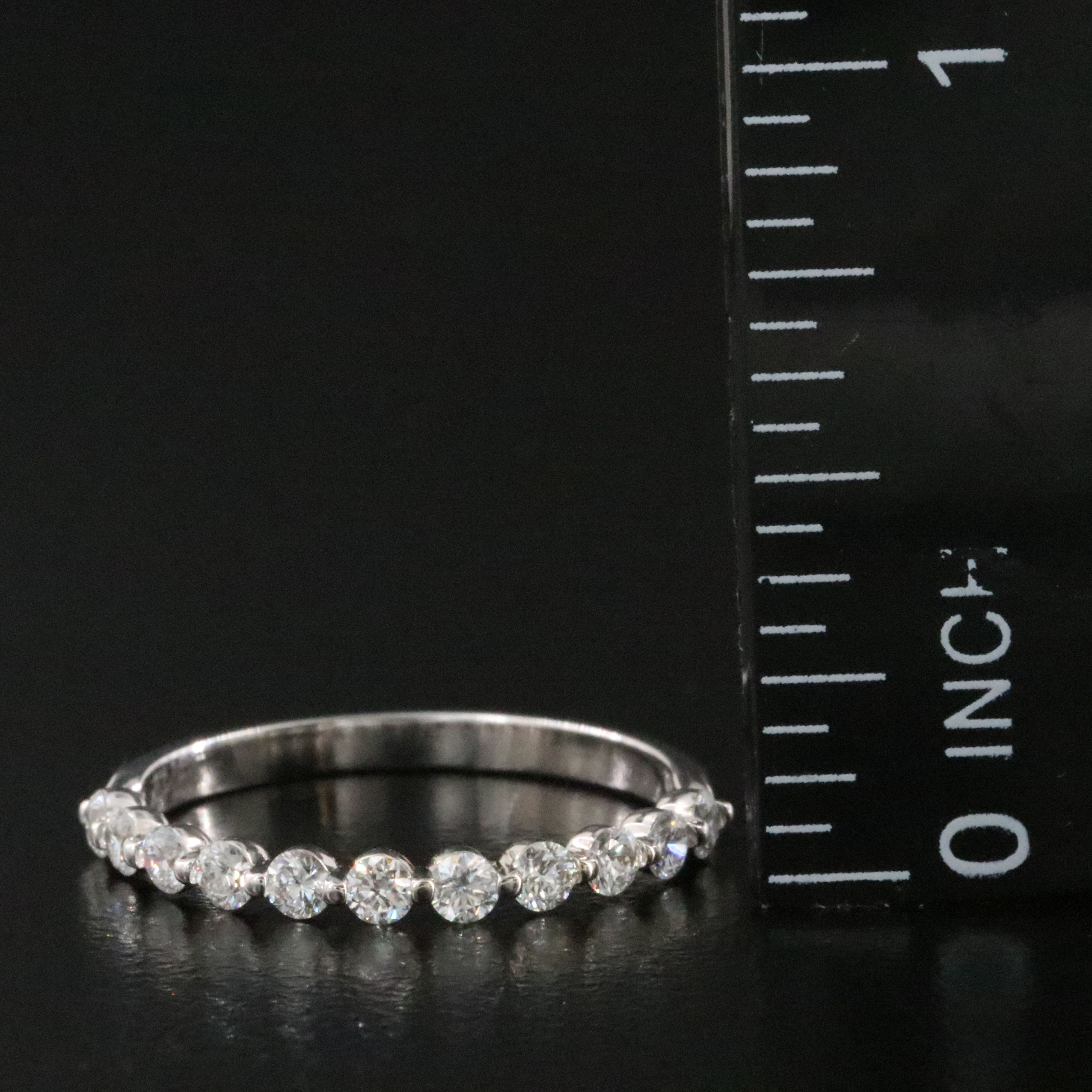 14K 0.50 CTW Diamond Stacking Band