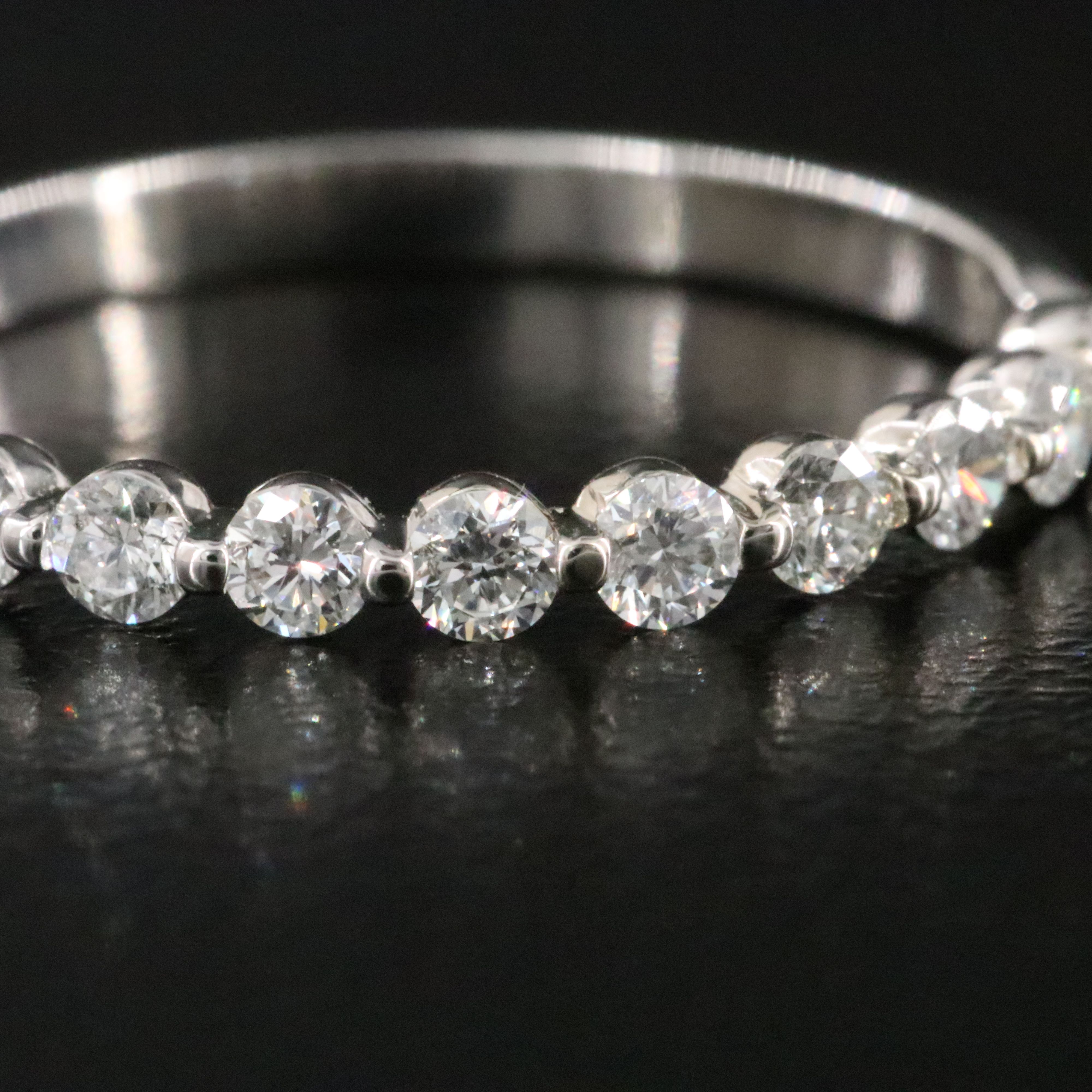 14K 0.50 CTW Diamond Stacking Band