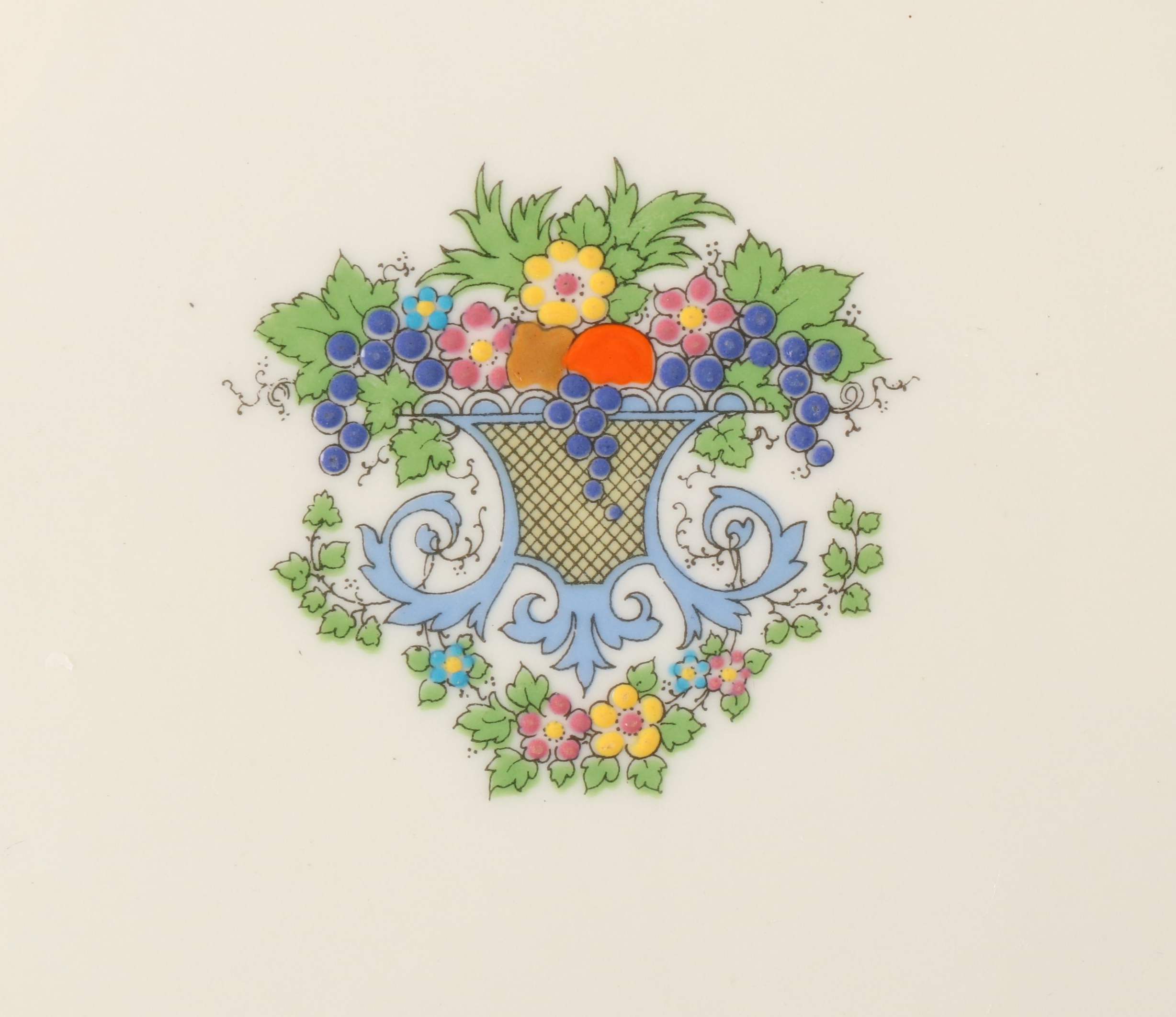 Lenox "Autumn" Porcelain Serveware with Cups and Saucers