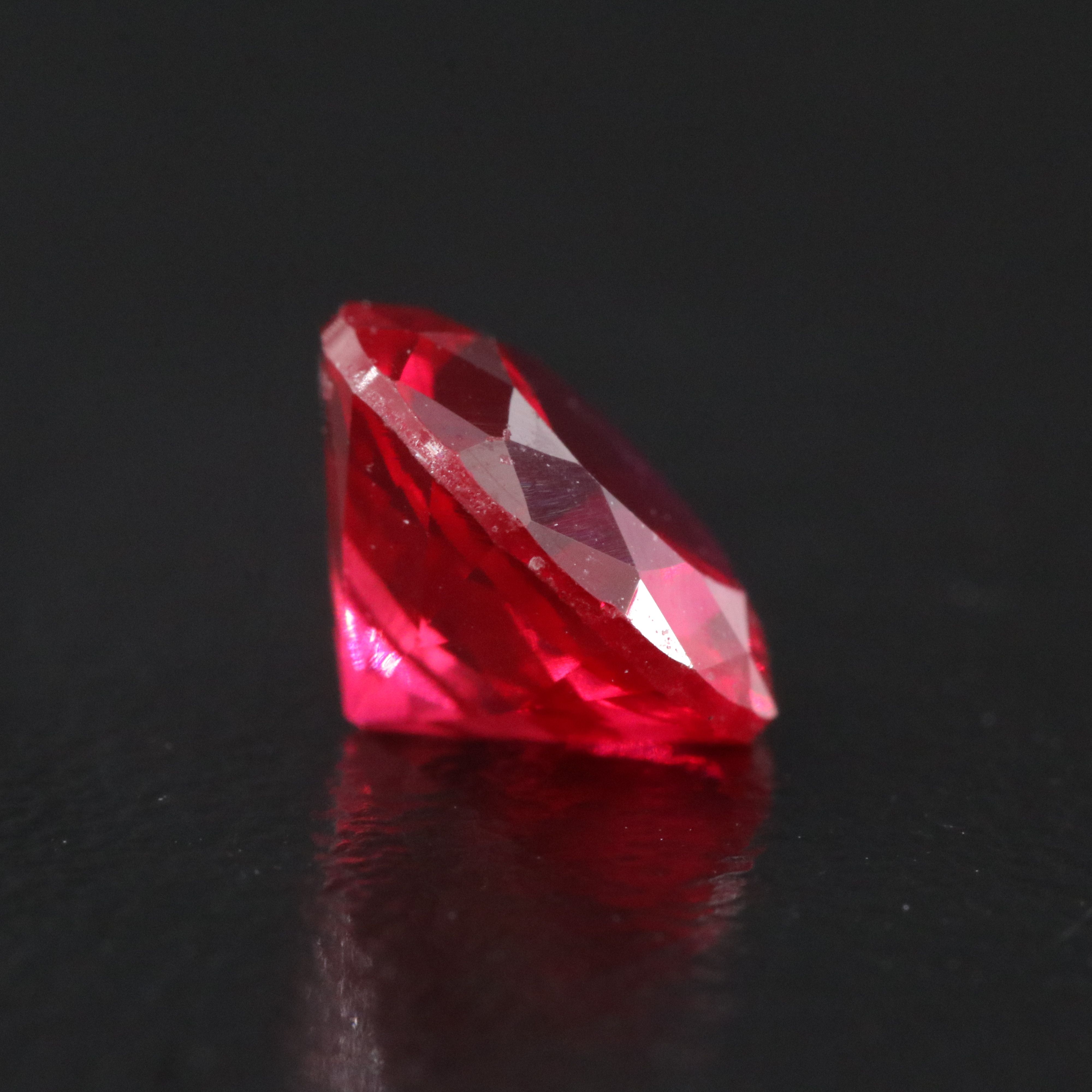 Loose 2.35 CT Lab Grown Ruby