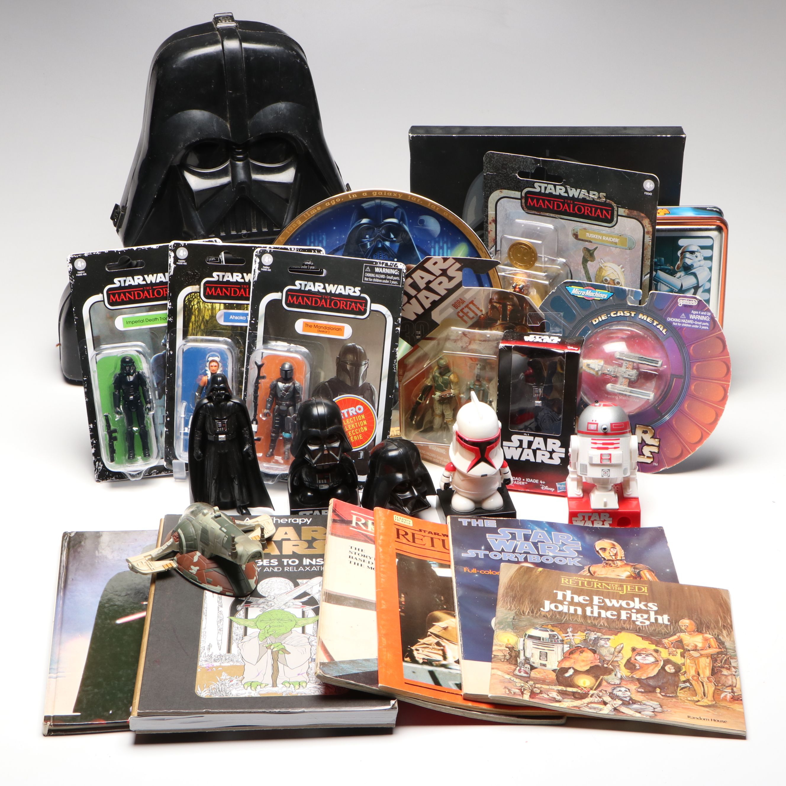 Star Wars Movie Memorabilia Featuring Kenner "Tusken Raider" Figurine and More