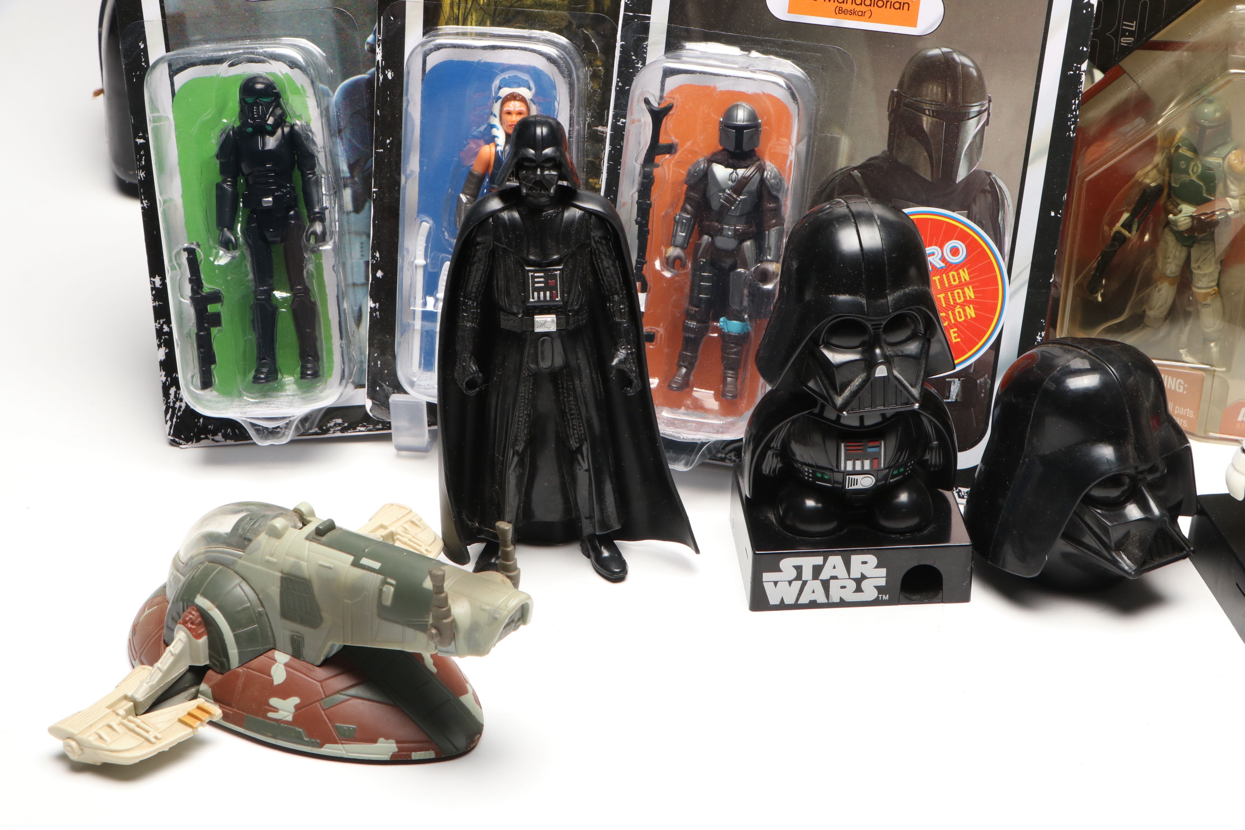 Star Wars Movie Memorabilia Featuring Kenner "Tusken Raider" Figurine and More