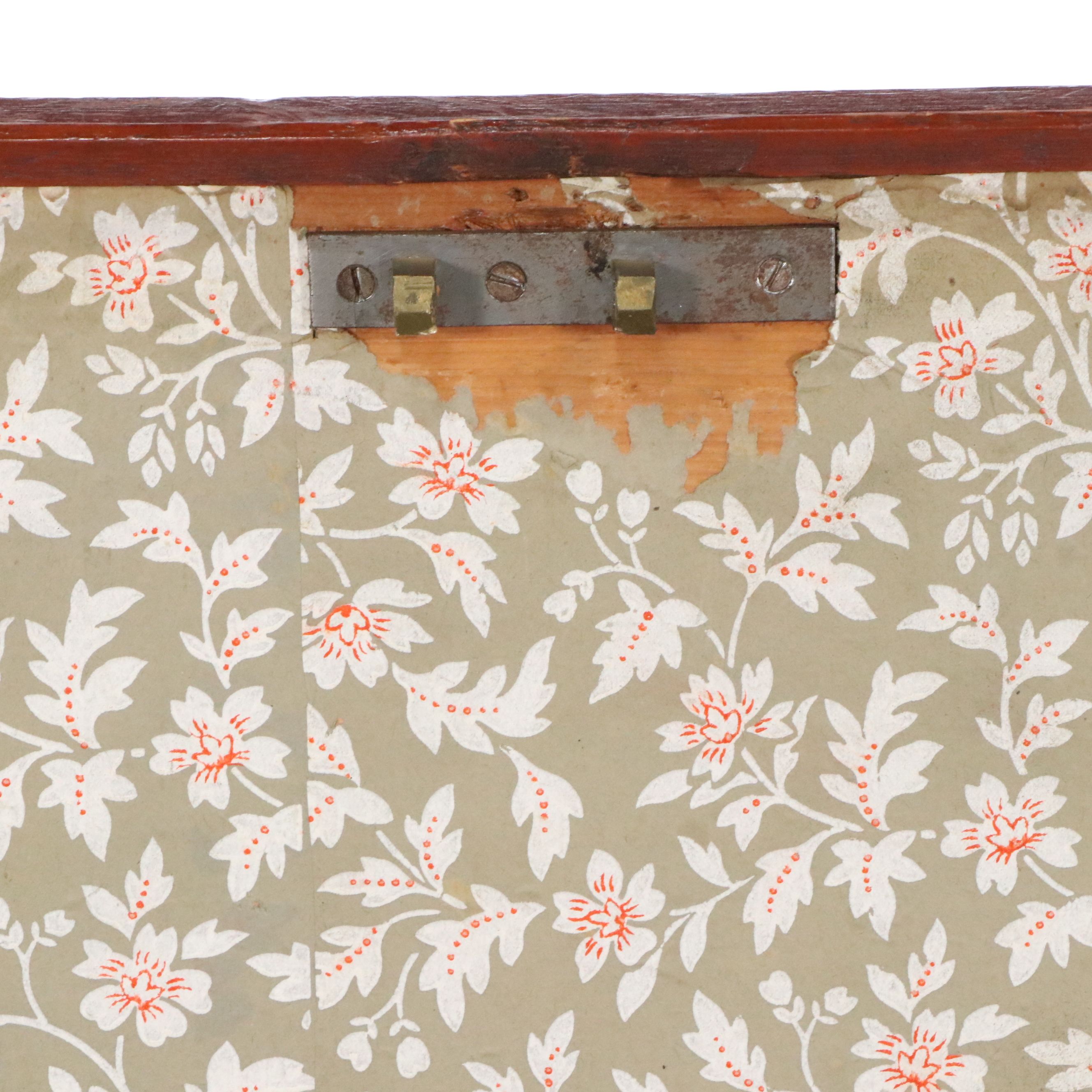 American Provincial Grained Pine Blanket Chest, 19th Century