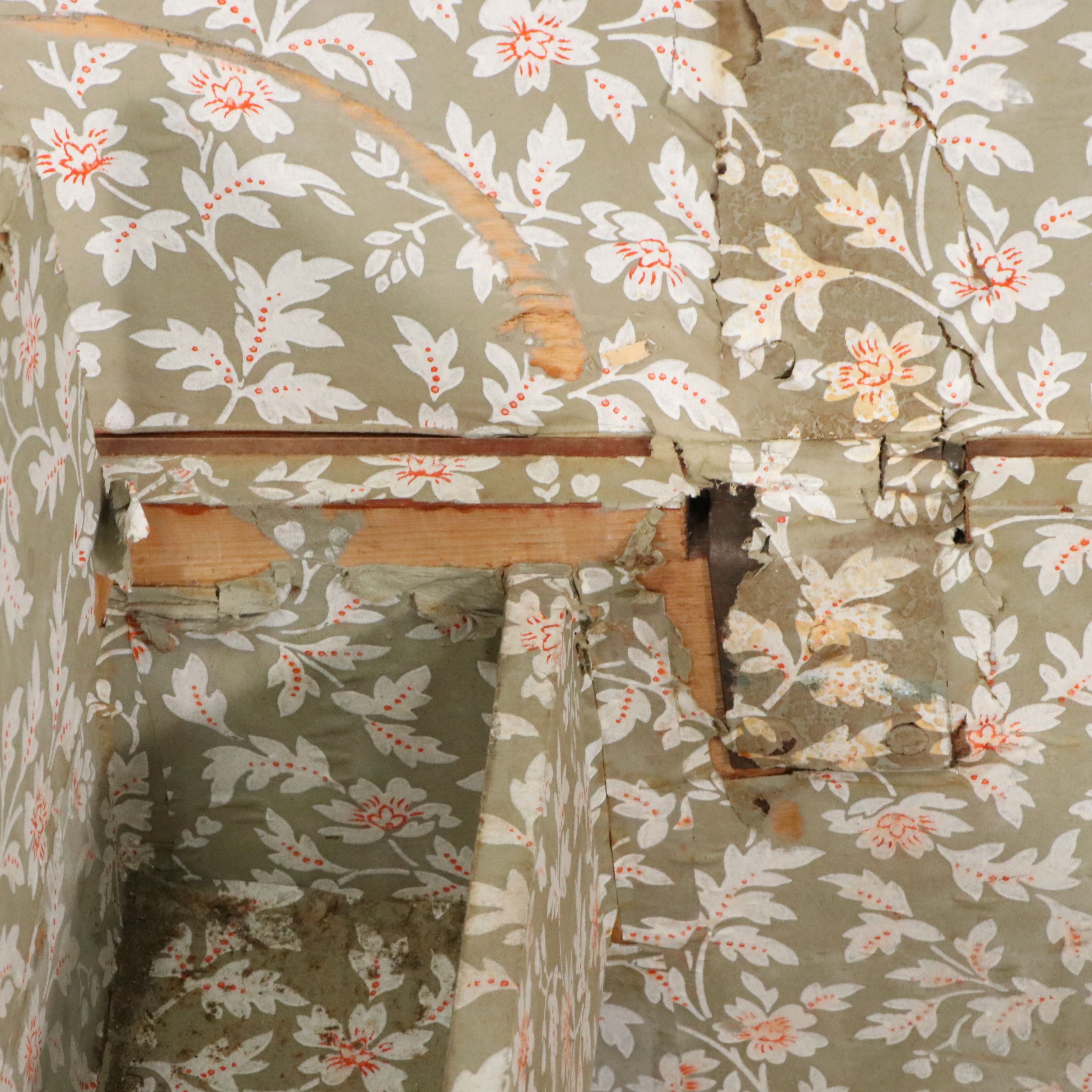 American Provincial Grained Pine Blanket Chest, 19th Century