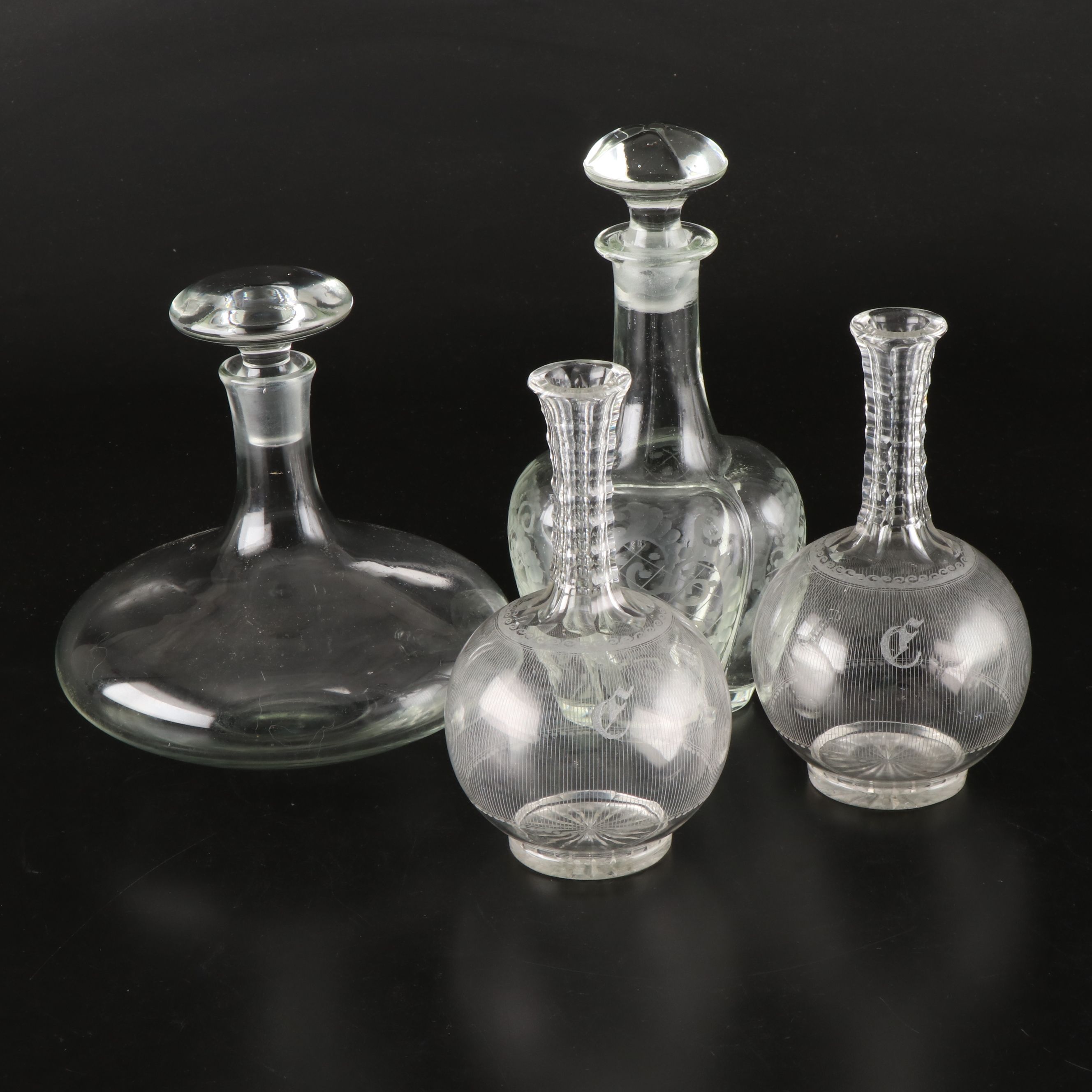 Crystal and Glass Decanters