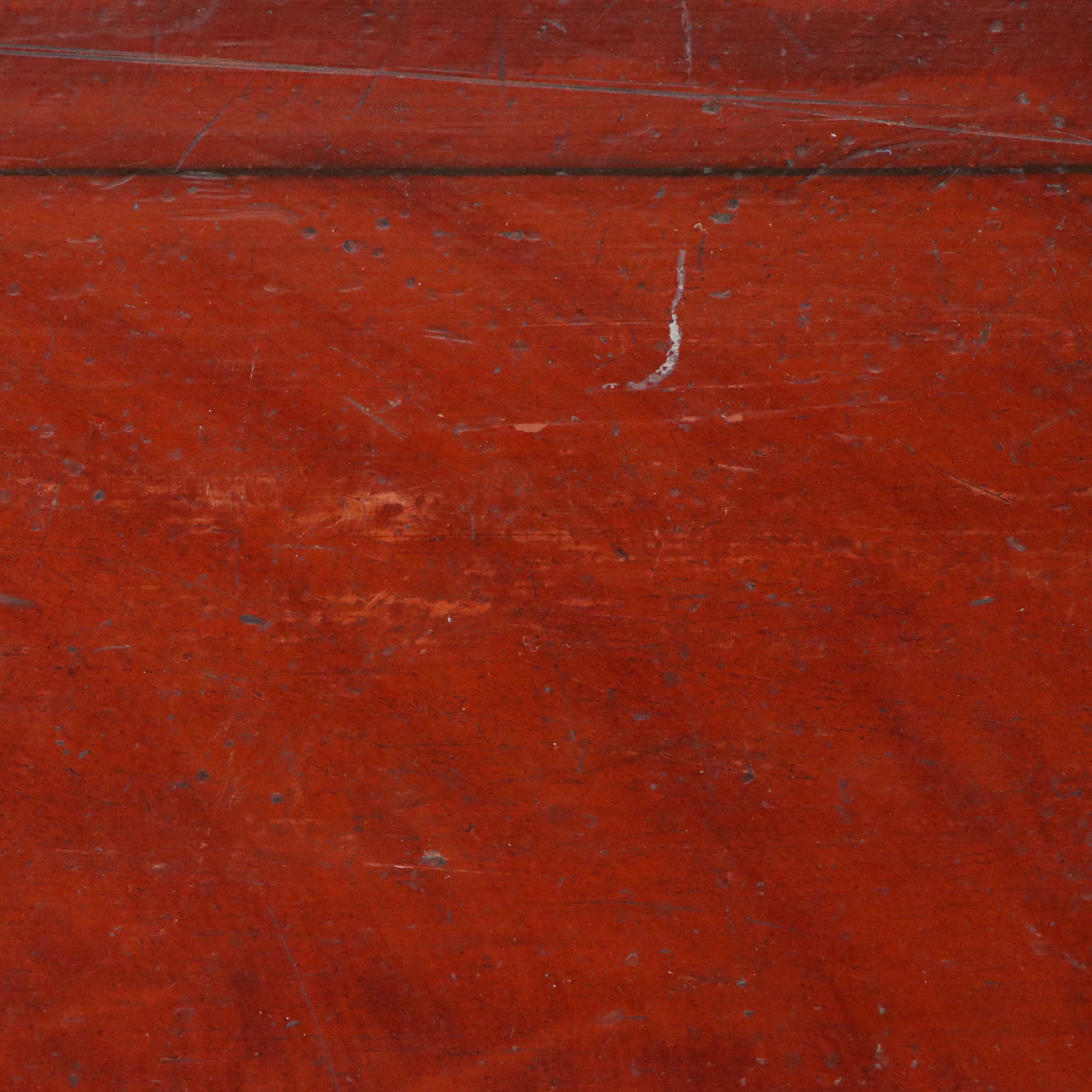 American Provincial Grained Pine Blanket Chest, 19th Century