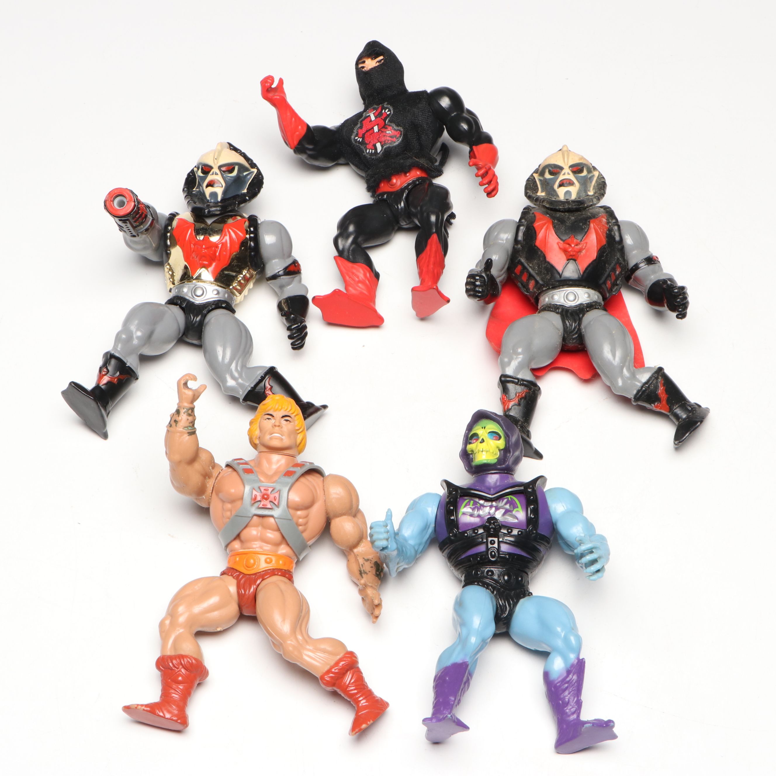 Mattel "Masters of the Universe" Action Figurines Featuring He-Man, 1980s