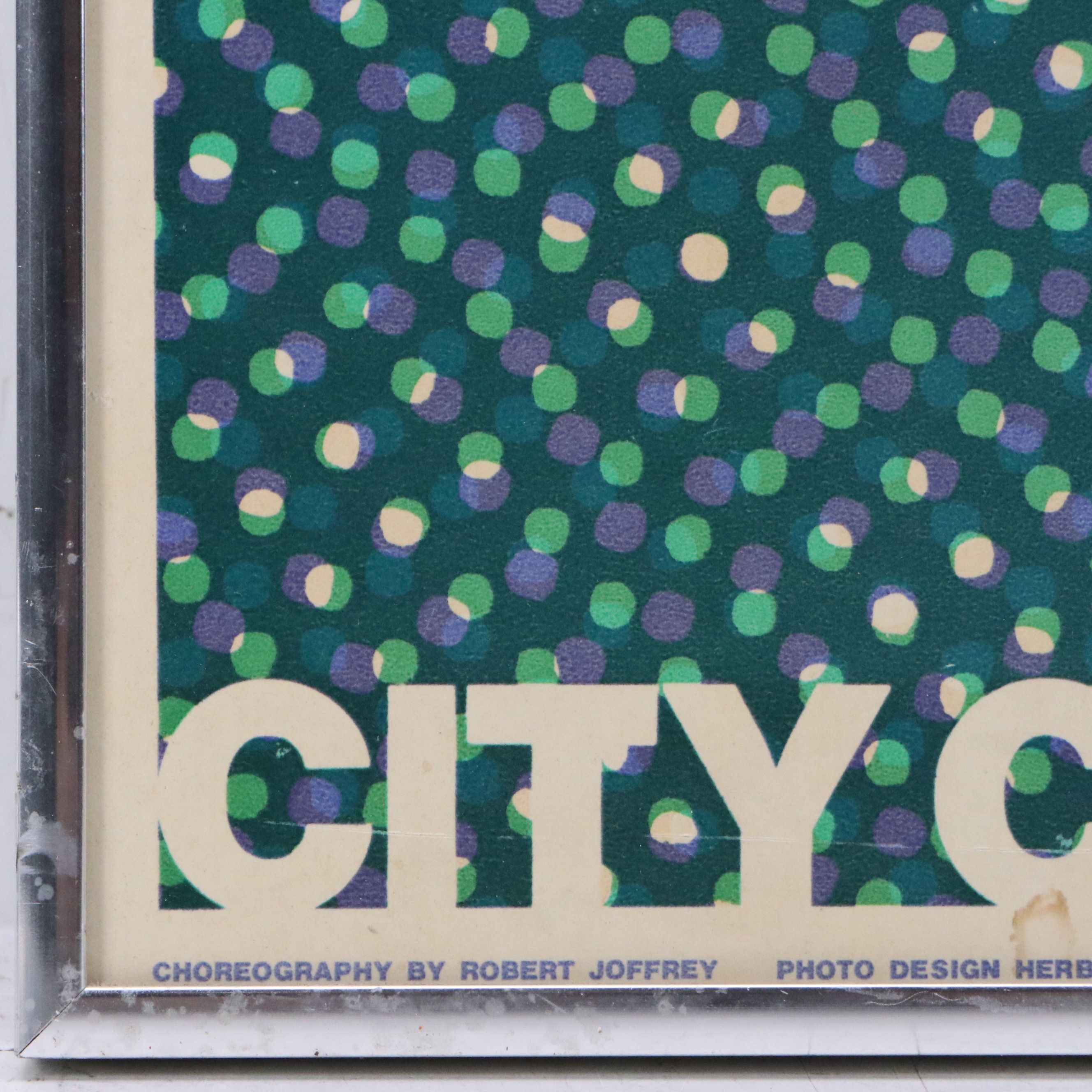 Offset Lithograph Poster for Joffrey Ballet Production of "Astarte"