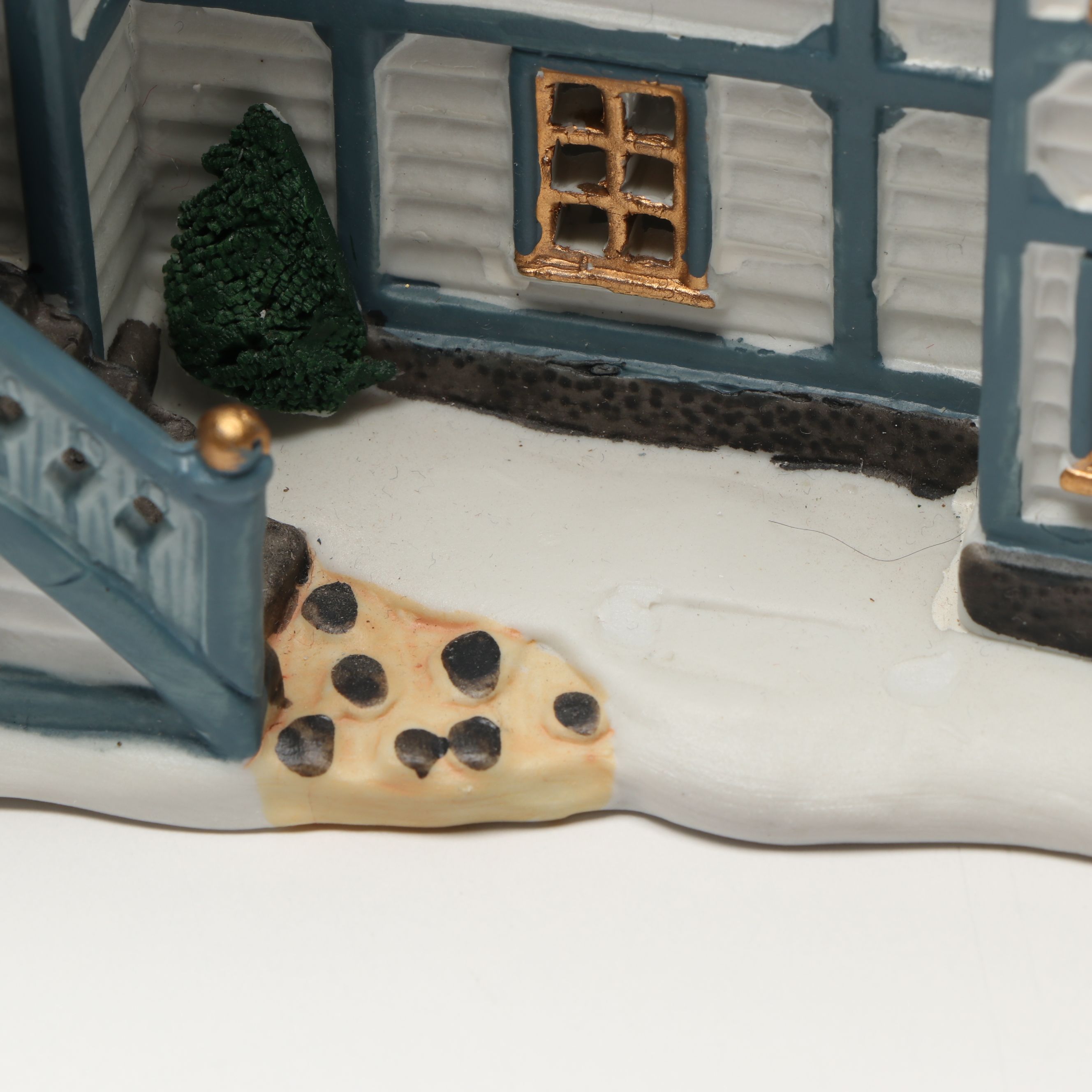 Dillards "Winter Glen Church" Porcelain Figurine with More Christmas Figurines