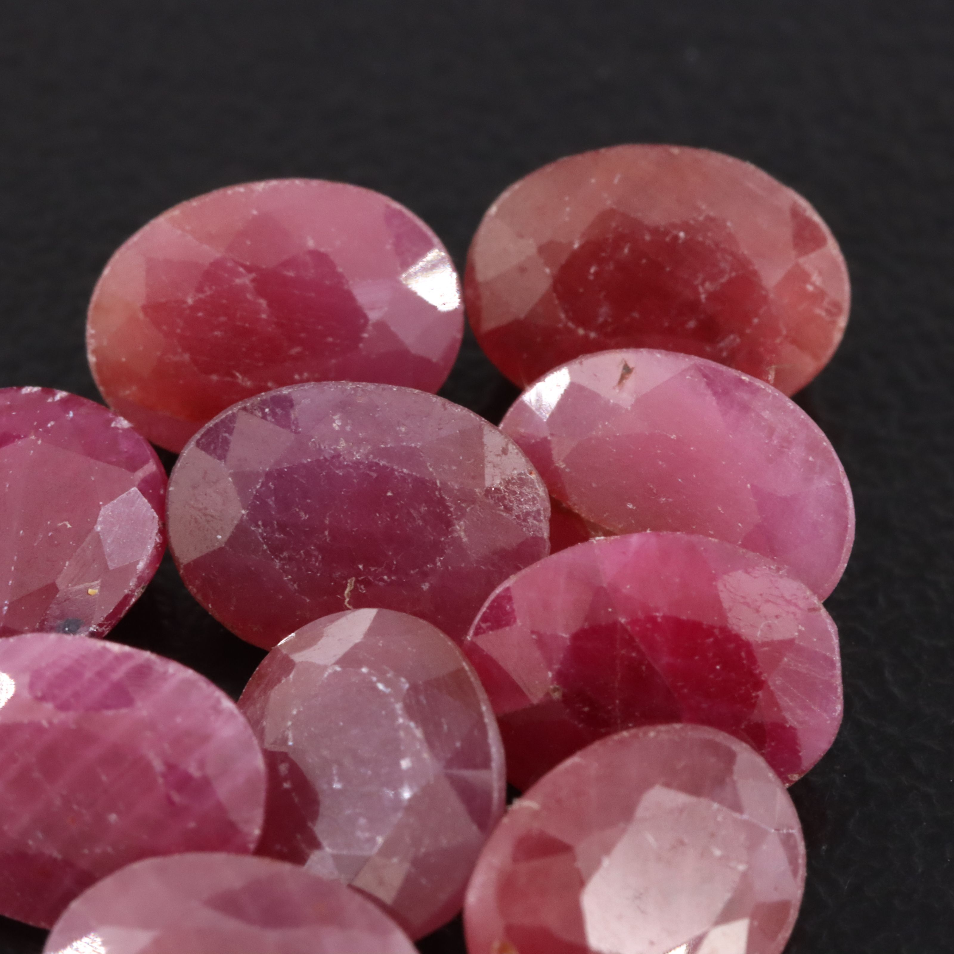 Loose 16.05 CTW Ruby Lot